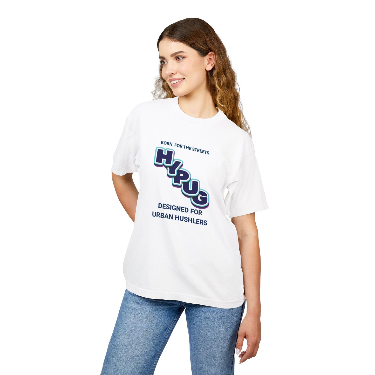 Hypug Urban Dogs Graphic Tee — "Born for the Streets / Designed for Urban Hustlers"