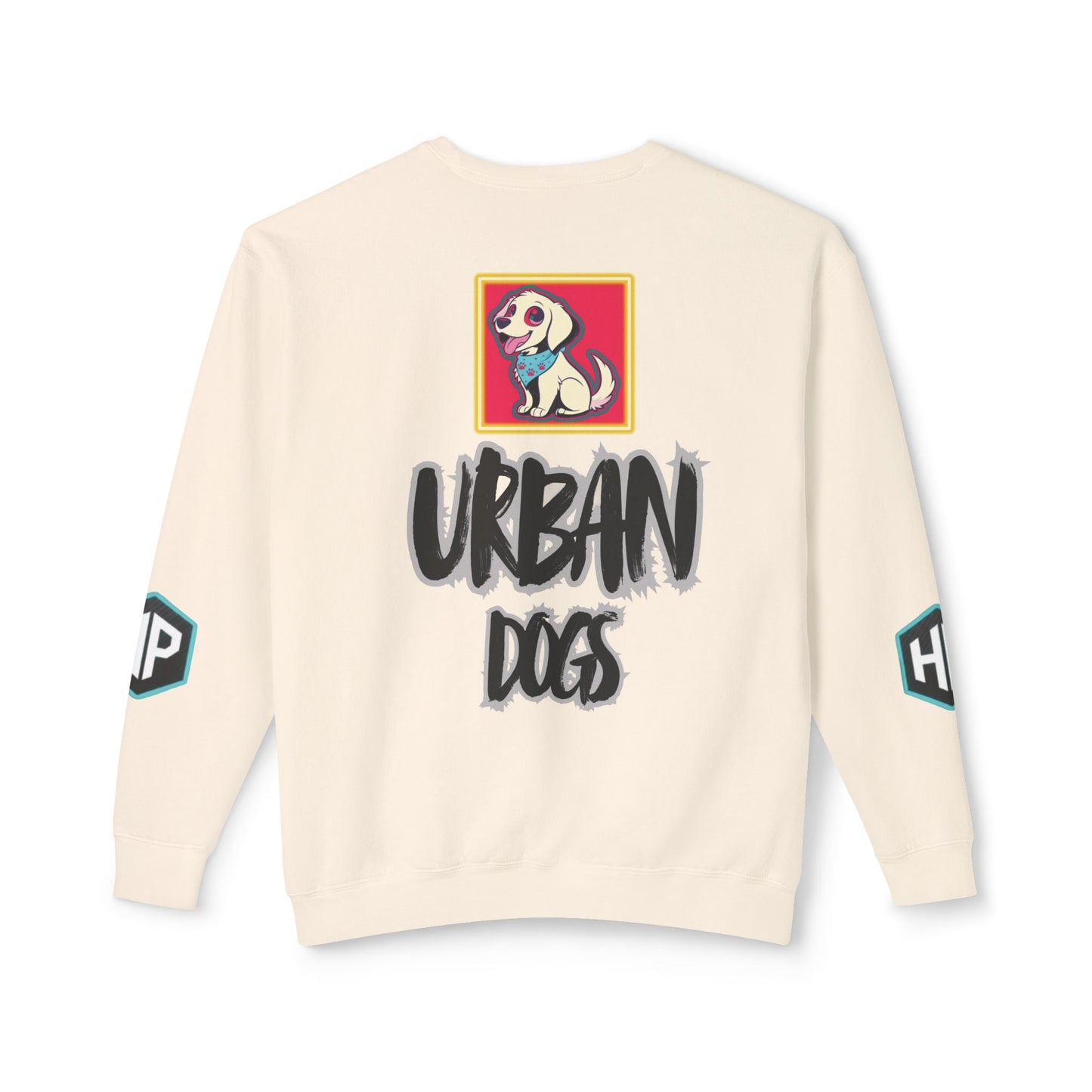 Crewneck Sweatshirt — “HYPUG: Born for the Streets / Designed for Urban Hushlers”