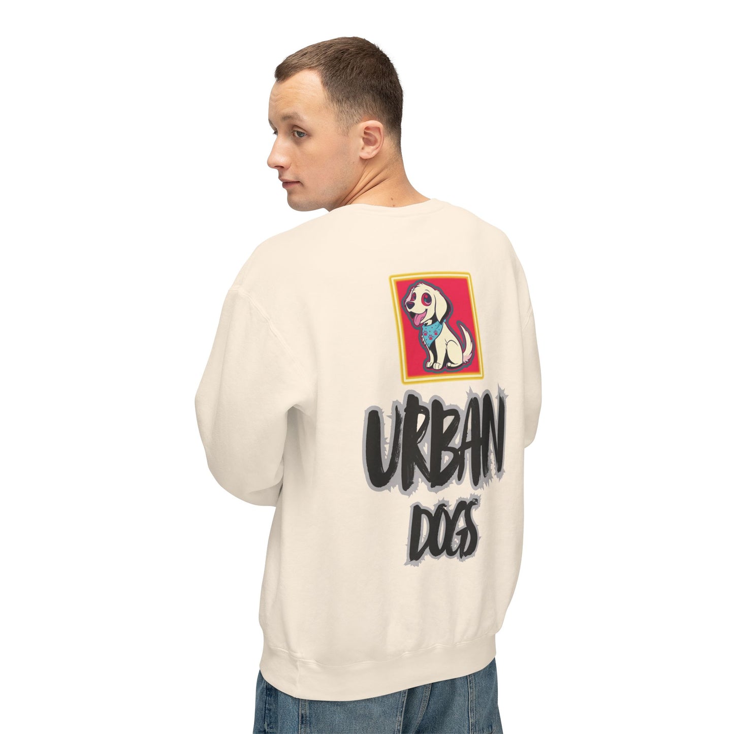 Crewneck Sweatshirt — “HYPUG: Born for the Streets / Designed for Urban Hushlers”