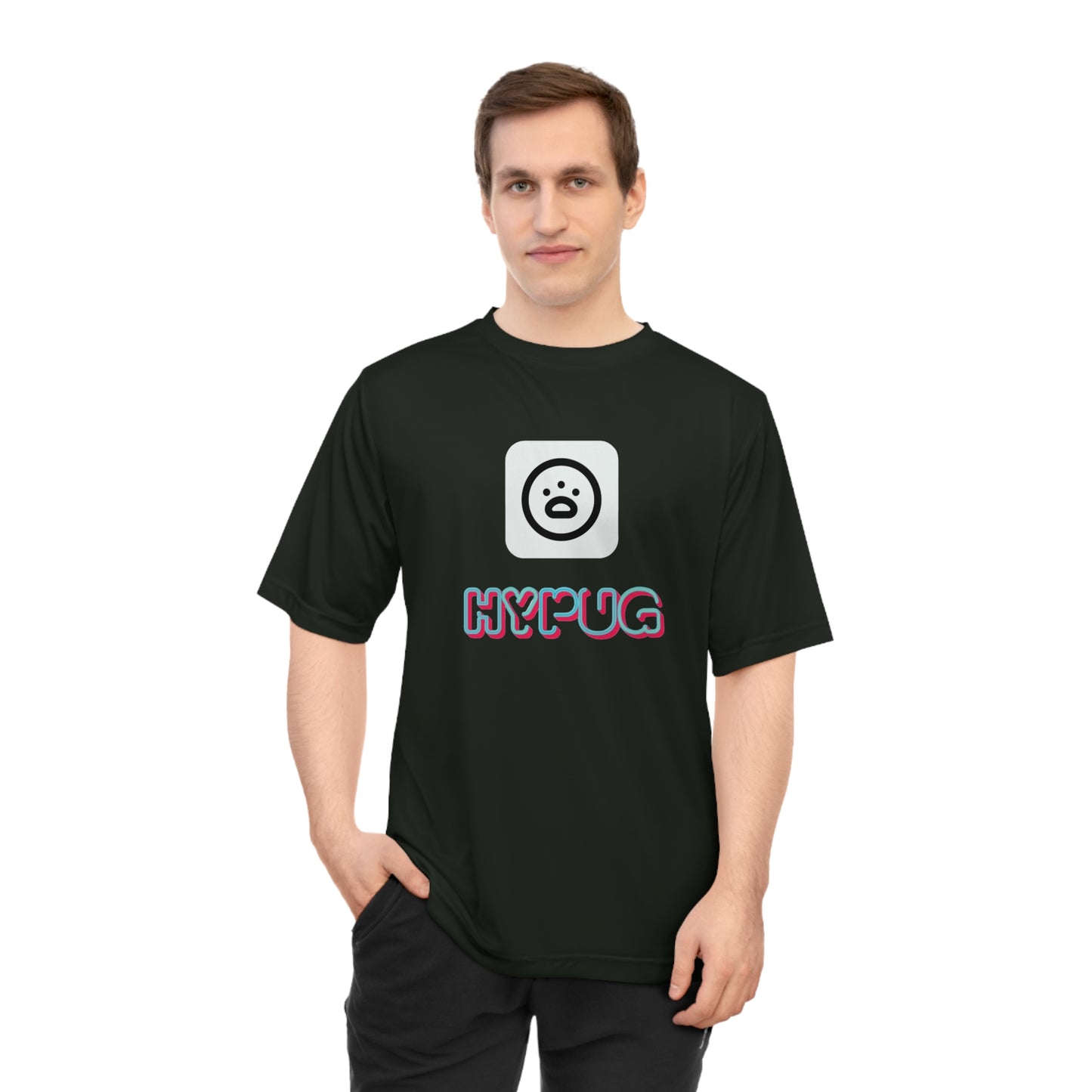 Big Dog Graphic T‑Shirt — Cute Boxer Illustration with "HKPUG" Text