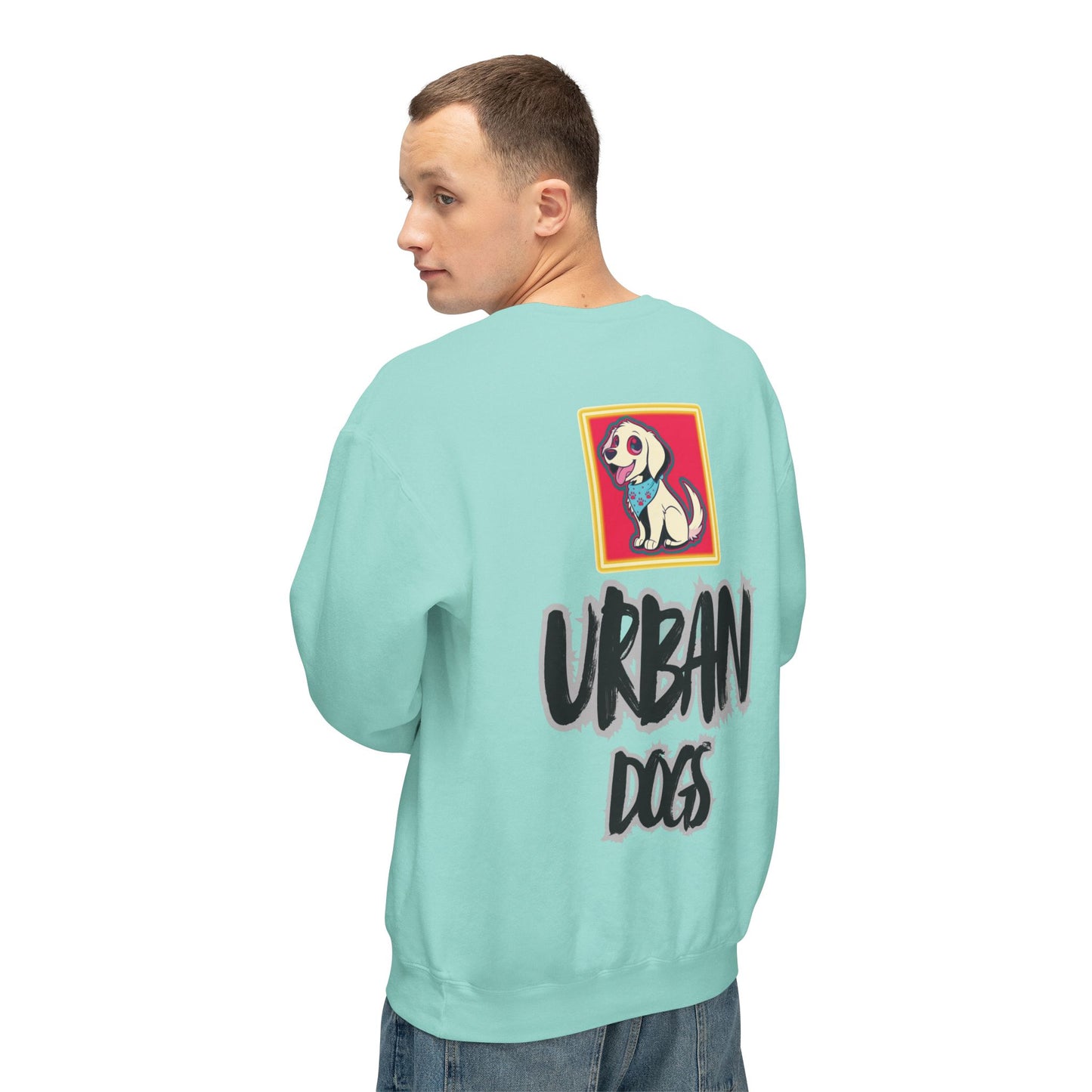Crewneck Sweatshirt — “HYPUG: Born for the Streets / Designed for Urban Hushlers”