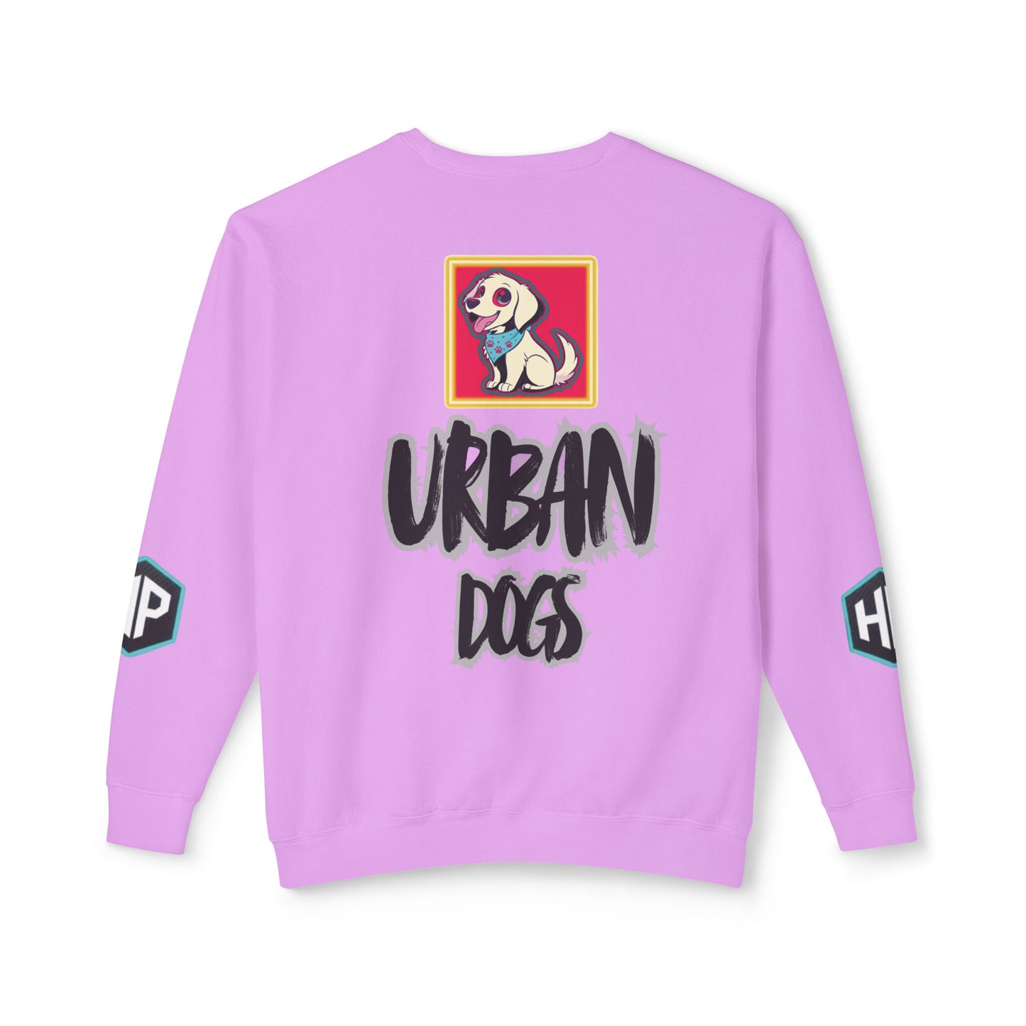 Crewneck Sweatshirt — “HYPUG: Born for the Streets / Designed for Urban Hushlers”