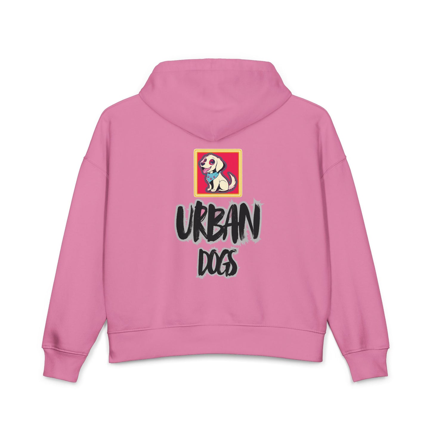 Urban Dogs Hoodie — 'HYPUG' Streetwear Graphic Hoodie for Dog Lovers