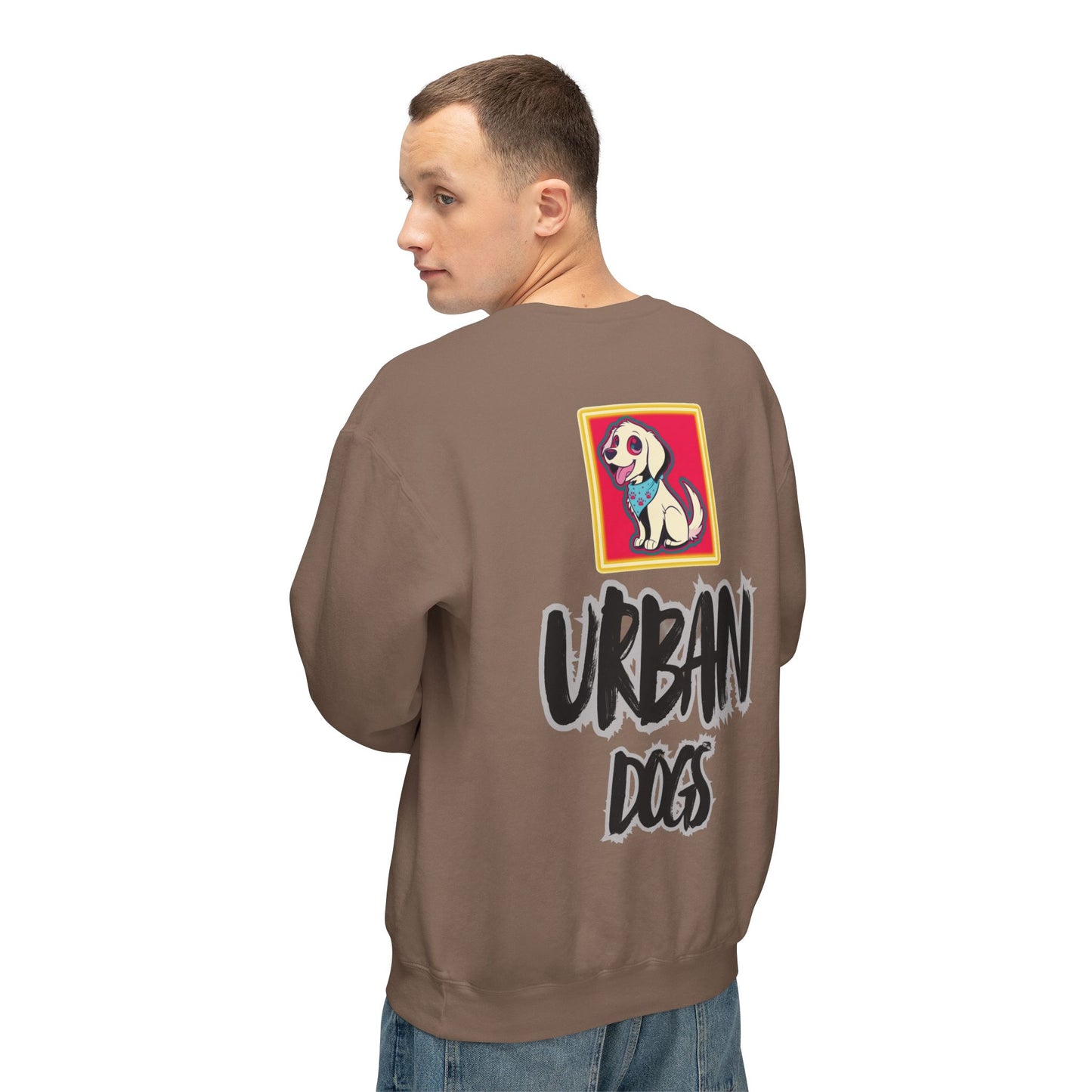 Crewneck Sweatshirt — “HYPUG: Born for the Streets / Designed for Urban Hushlers”