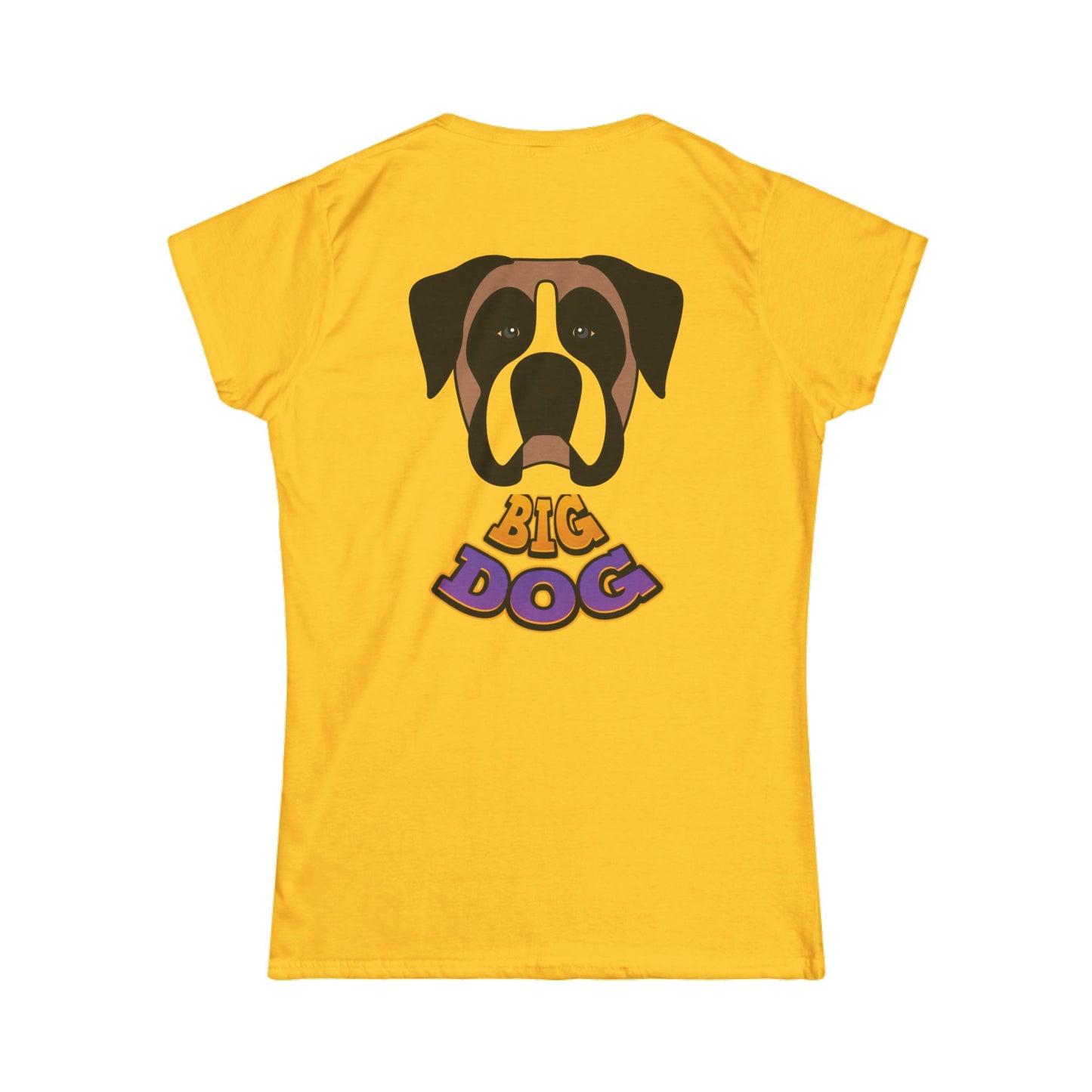Hypug Big Dog Boxer T‑Shirt — Cute Pug/Boxer Dog Graphic Tee