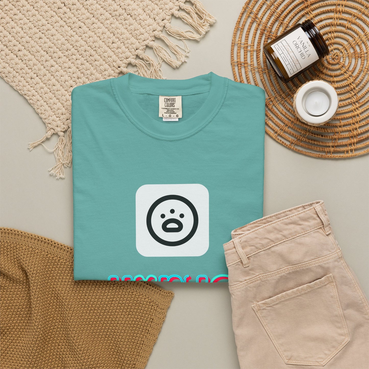 Big Dog Graphic T-Shirt — 'HYPUG' Retro Logo with Illustrated Boxer Dog