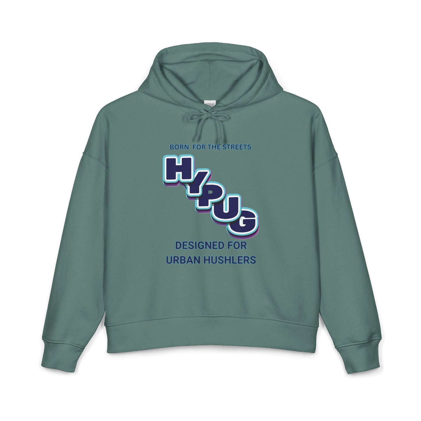 Urban Dogs Hoodie — 'HYPUG' Streetwear Graphic Hoodie for Dog Lovers