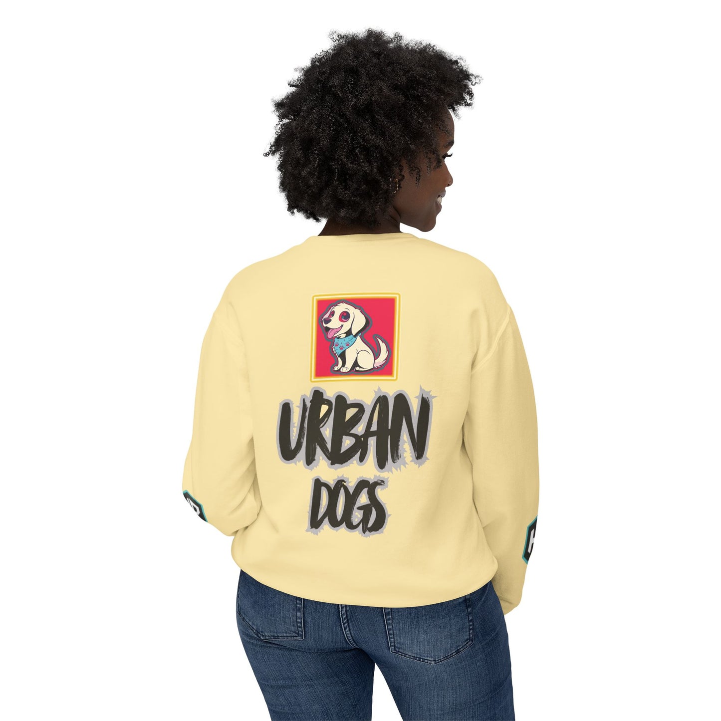 Crewneck Sweatshirt — “HYPUG: Born for the Streets / Designed for Urban Hushlers”