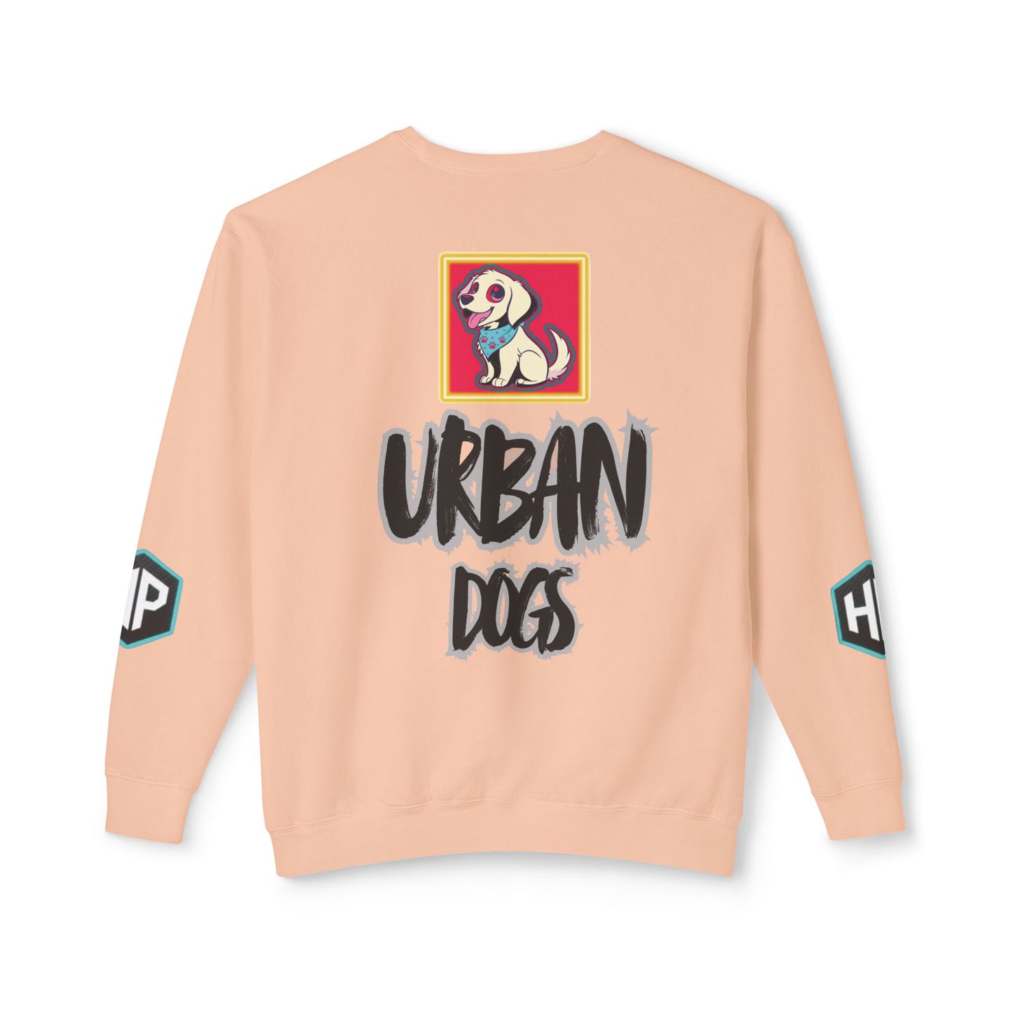 Crewneck Sweatshirt — “HYPUG: Born for the Streets / Designed for Urban Hushlers”