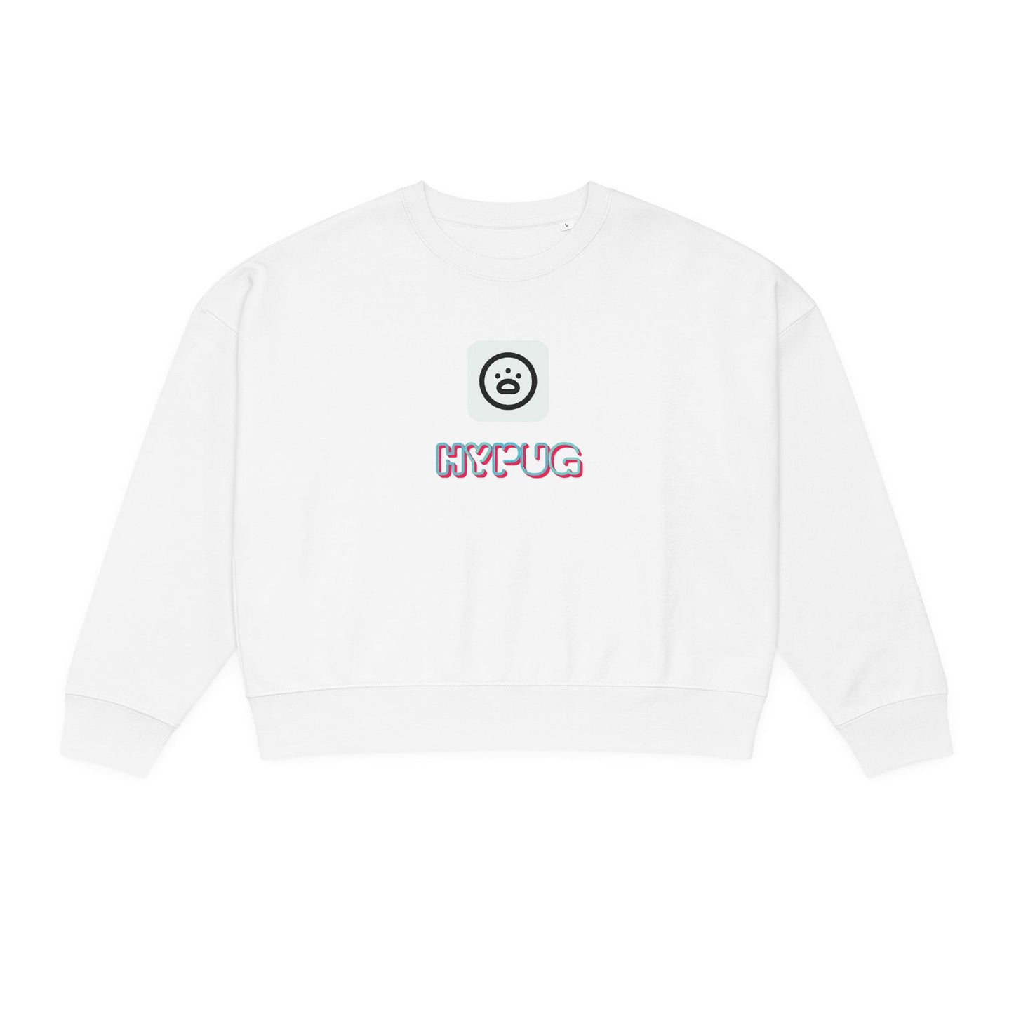 Big Dog Graphic Sweatshirt — Cute Retro Puppy Crewneck