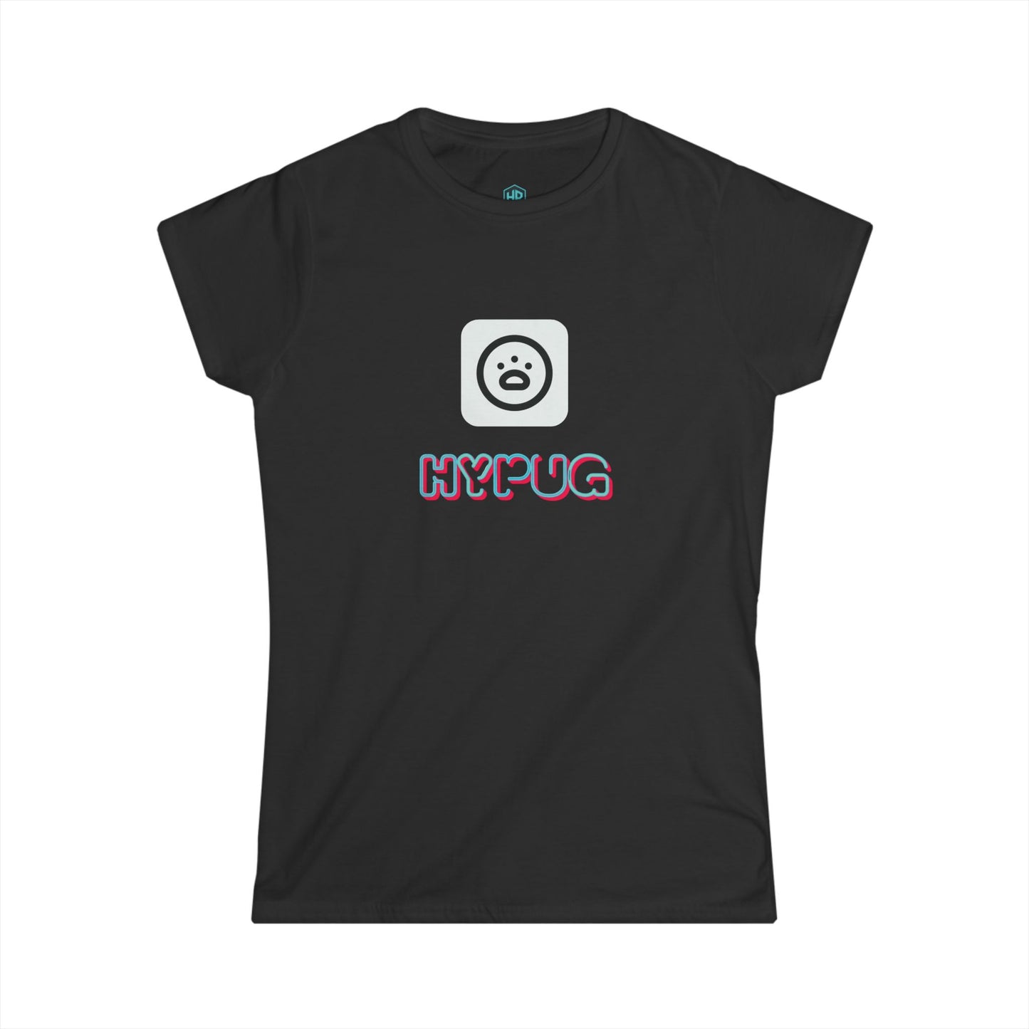 Hypug Big Dog Boxer T‑Shirt — Cute Pug/Boxer Dog Graphic Tee