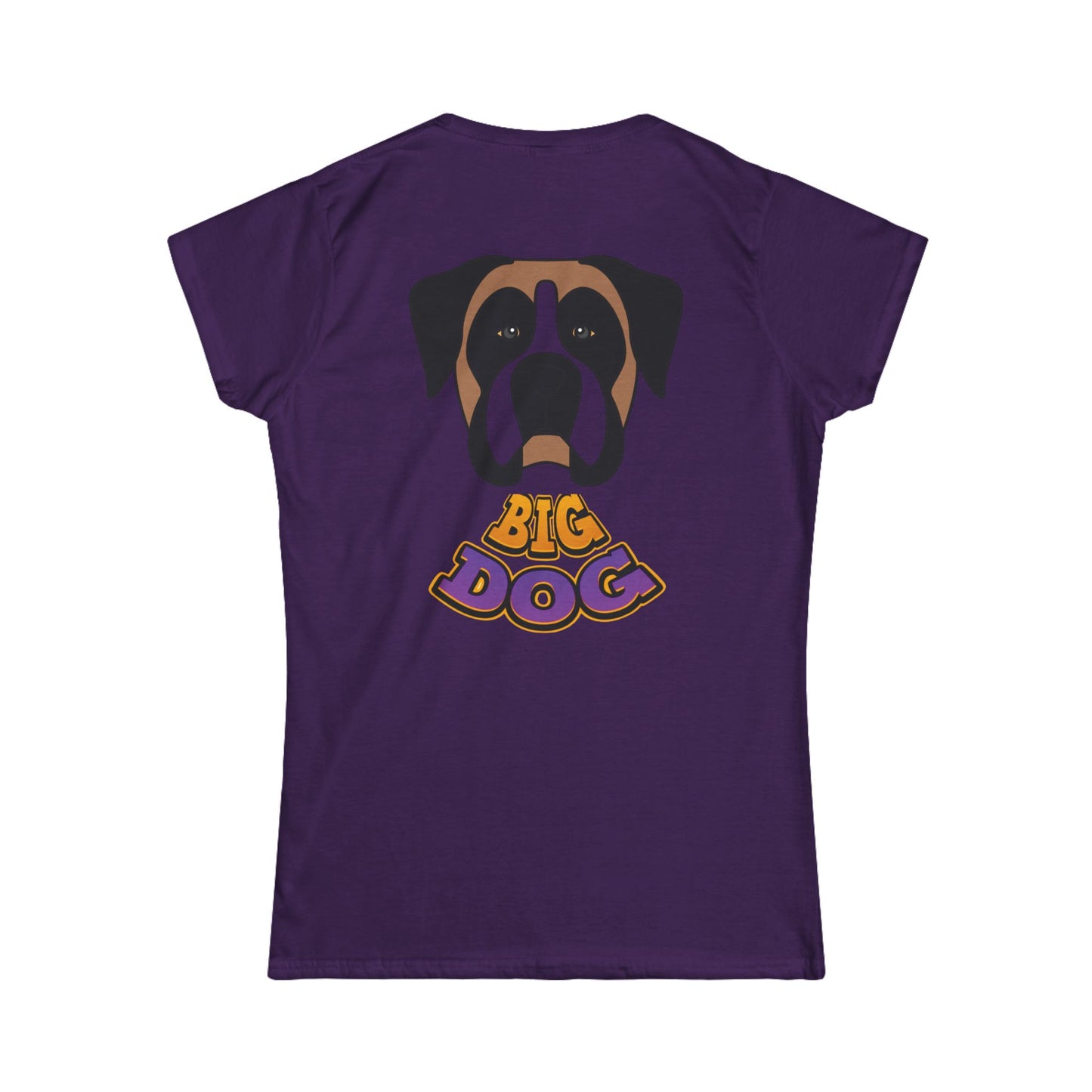 Hypug Big Dog Boxer T‑Shirt — Cute Pug/Boxer Dog Graphic Tee