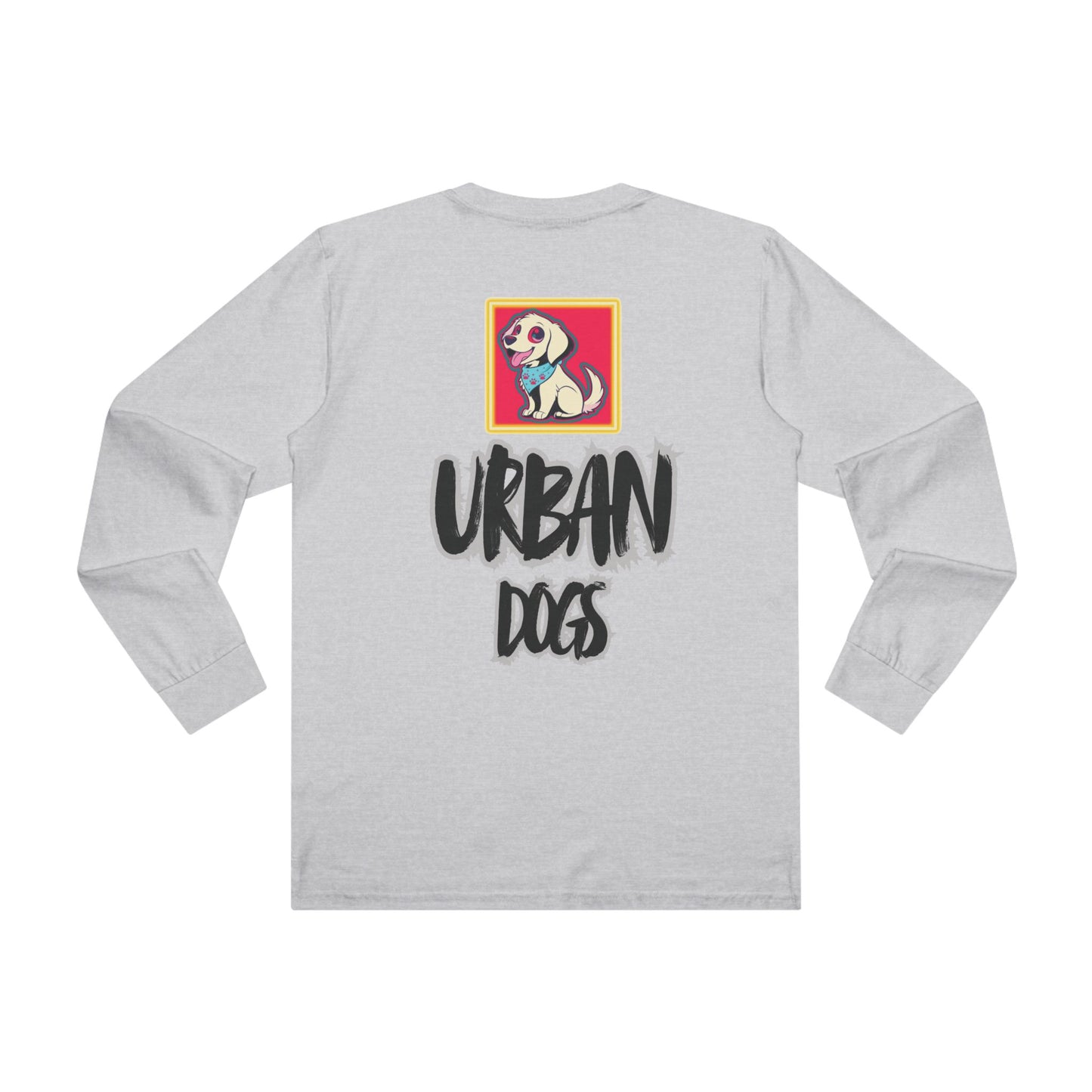 Urban Dogs Longsleeve Tee — "Hypug" Streetwear Graphic for Urban Hustlers