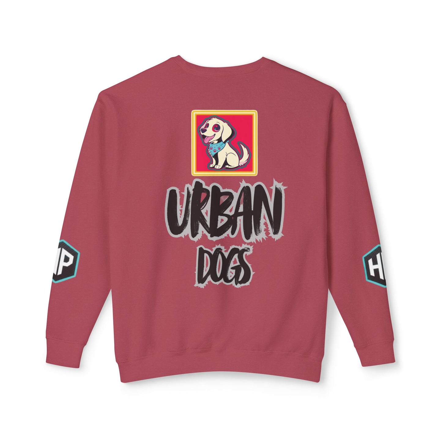 Crewneck Sweatshirt — “HYPUG: Born for the Streets / Designed for Urban Hushlers”