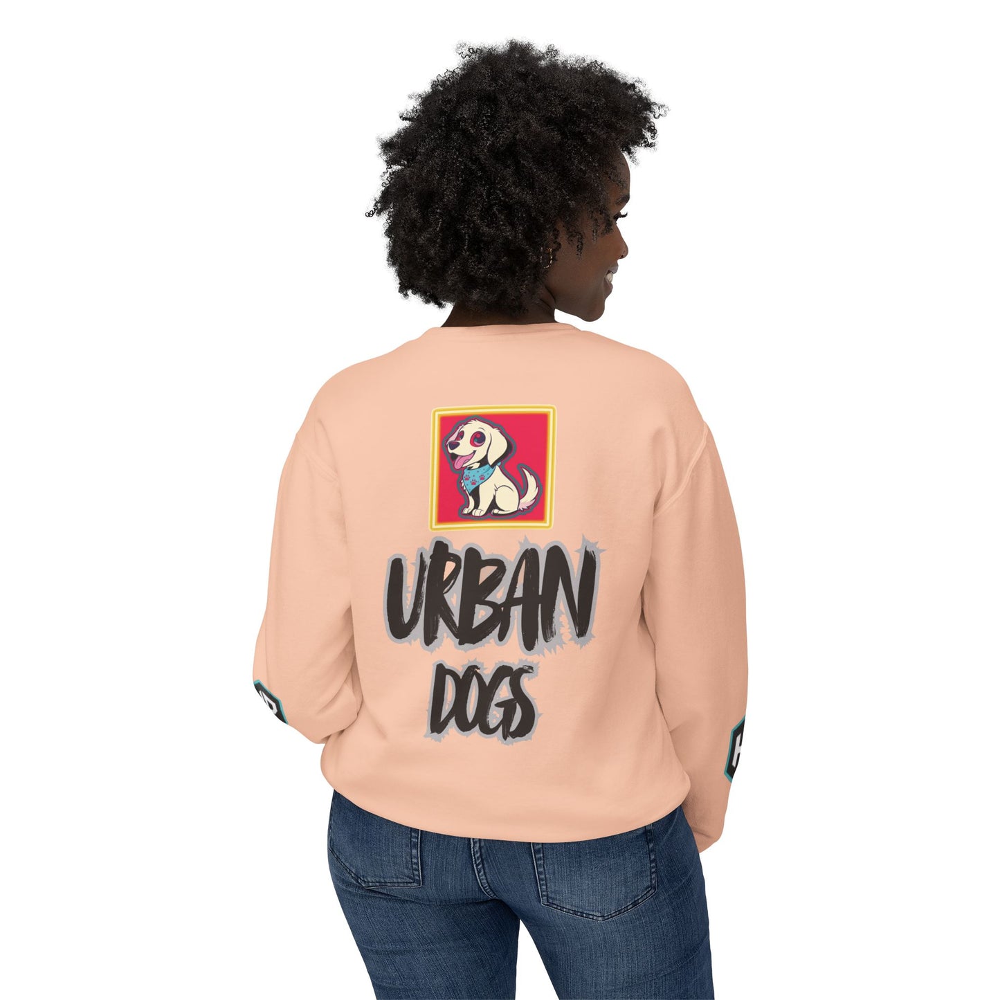 Crewneck Sweatshirt — “HYPUG: Born for the Streets / Designed for Urban Hushlers”