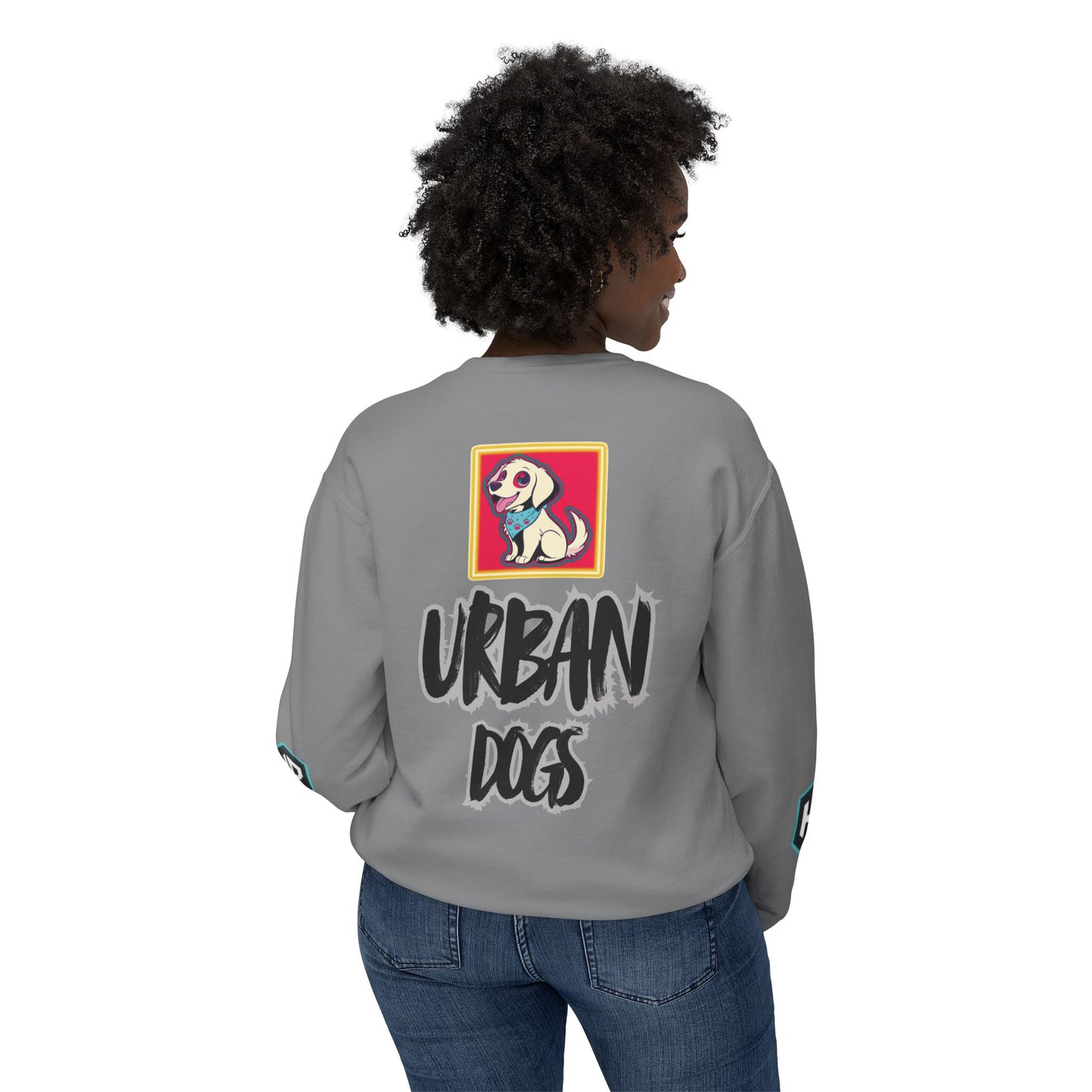 Crewneck Sweatshirt — “HYPUG: Born for the Streets / Designed for Urban Hushlers”