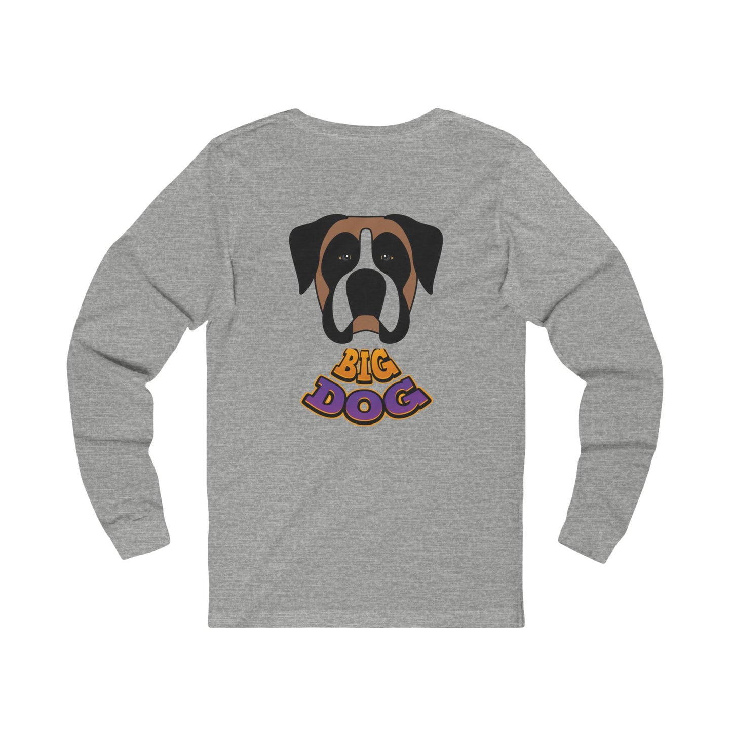 Big Dog Graphic Long Sleeve Tee — St. Bernard Illustration