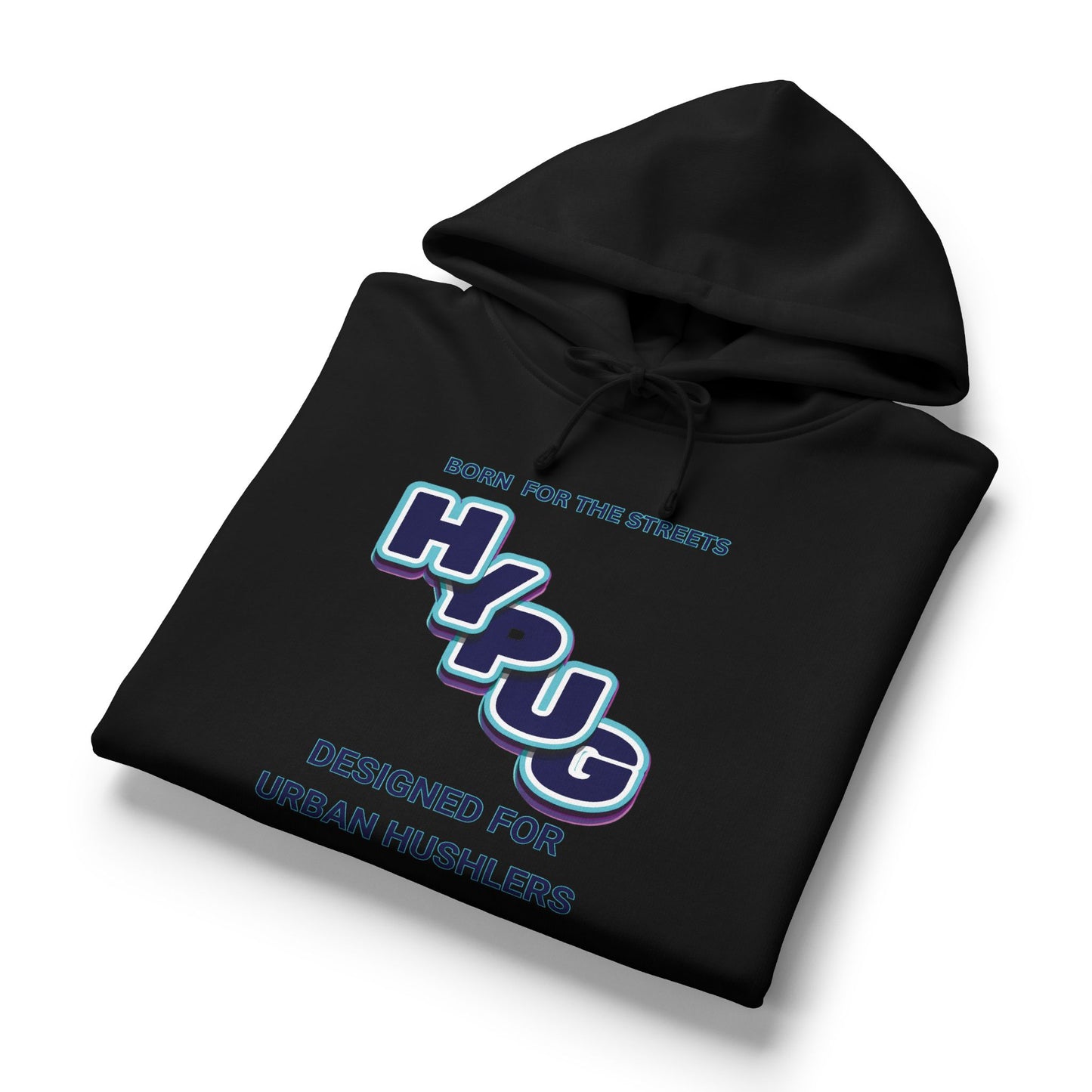 Urban Dogs Hoodie — 'HYPUG' Streetwear Graphic Hoodie for Dog Lovers