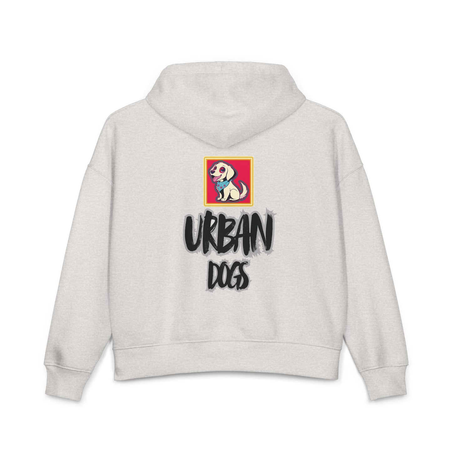 Urban Dogs Hoodie — 'HYPUG' Streetwear Graphic Hoodie for Dog Lovers