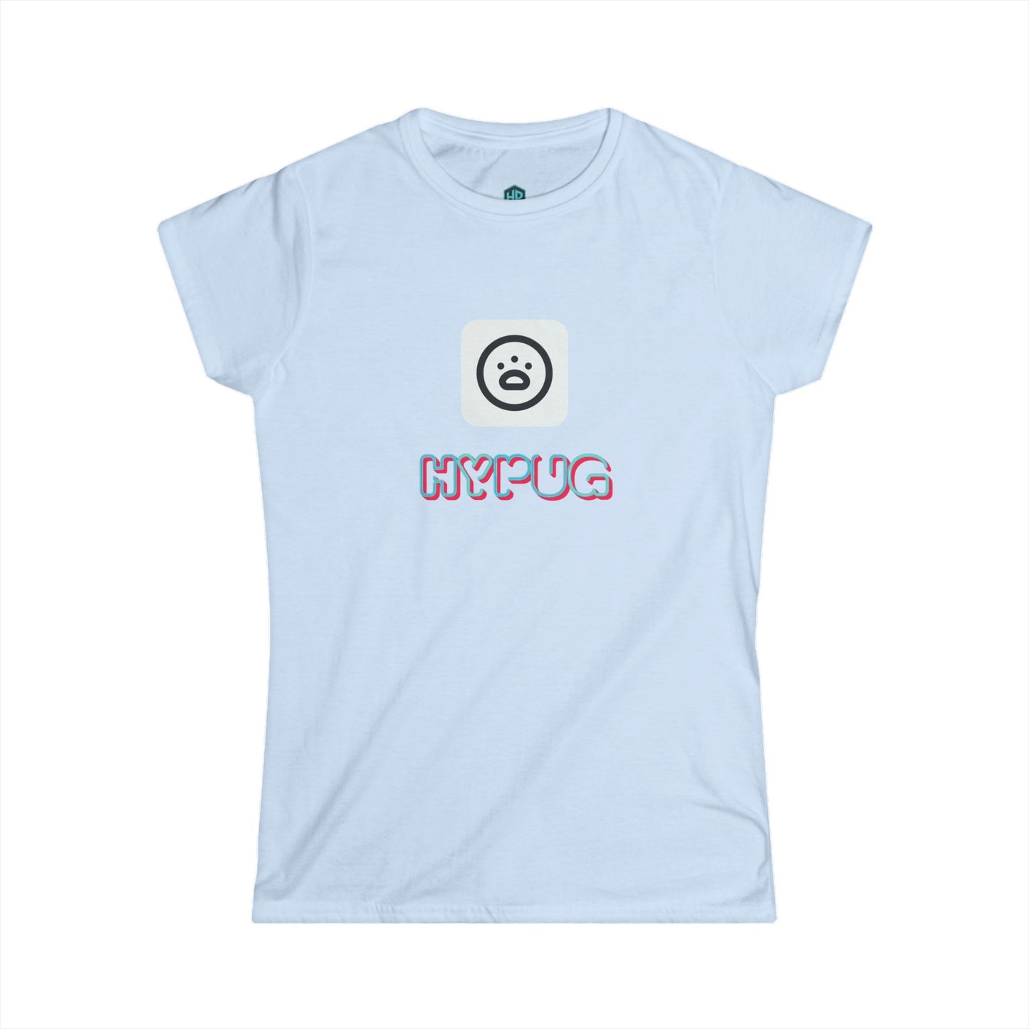 Hypug Big Dog Boxer T‑Shirt — Cute Pug/Boxer Dog Graphic Tee