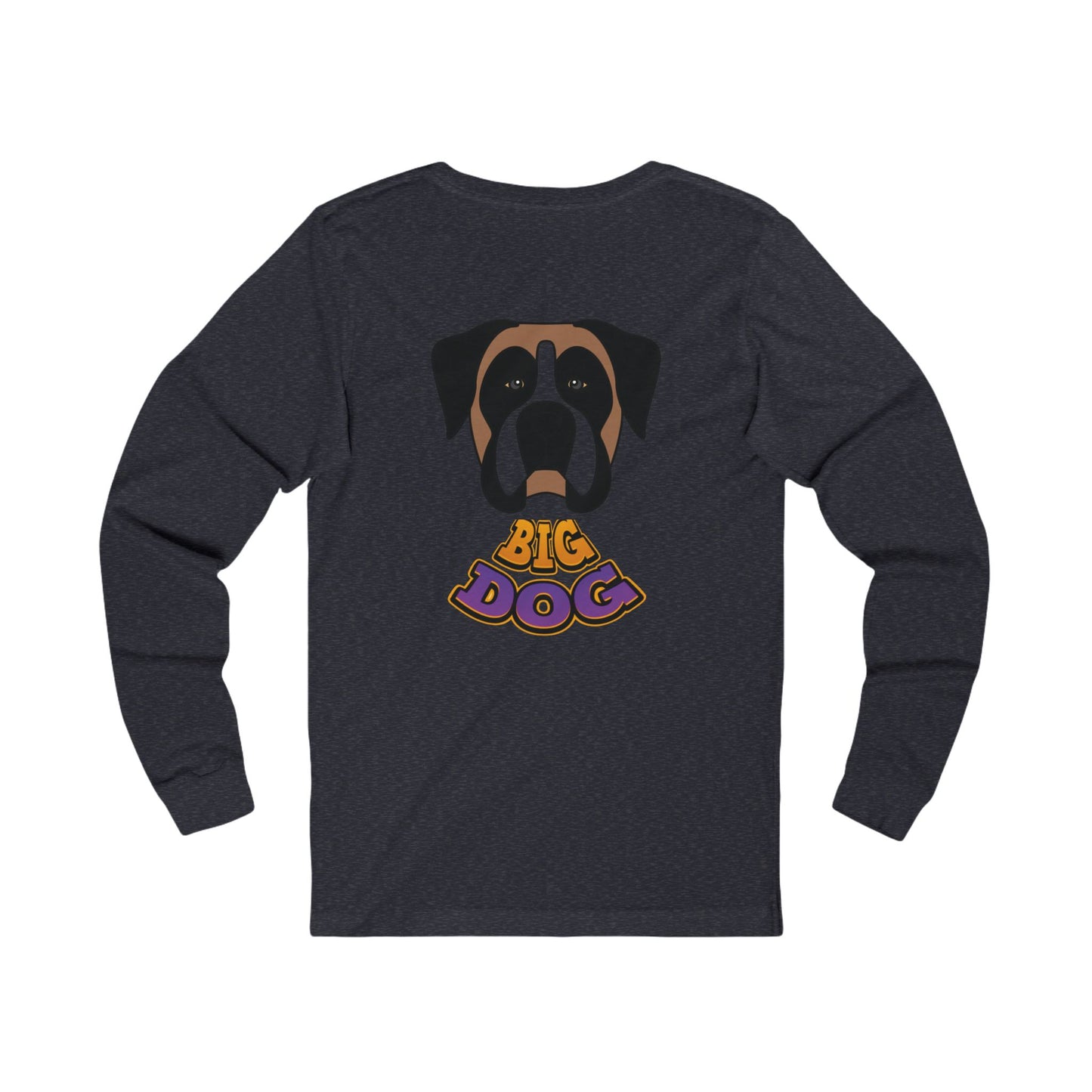 Big Dog Graphic Long Sleeve Tee — St. Bernard Illustration