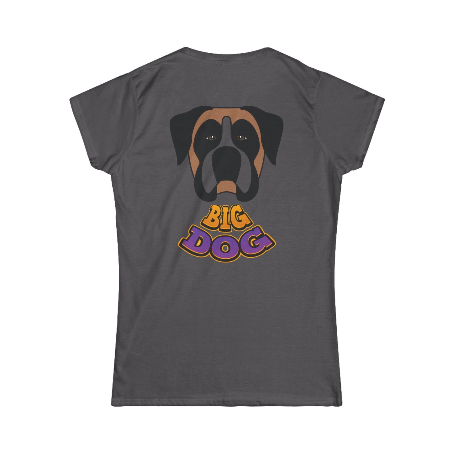 Hypug Big Dog Boxer T‑Shirt — Cute Pug/Boxer Dog Graphic Tee