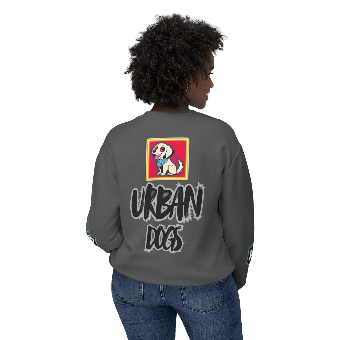 Crewneck Sweatshirt — “HYPUG: Born for the Streets / Designed for Urban Hushlers”