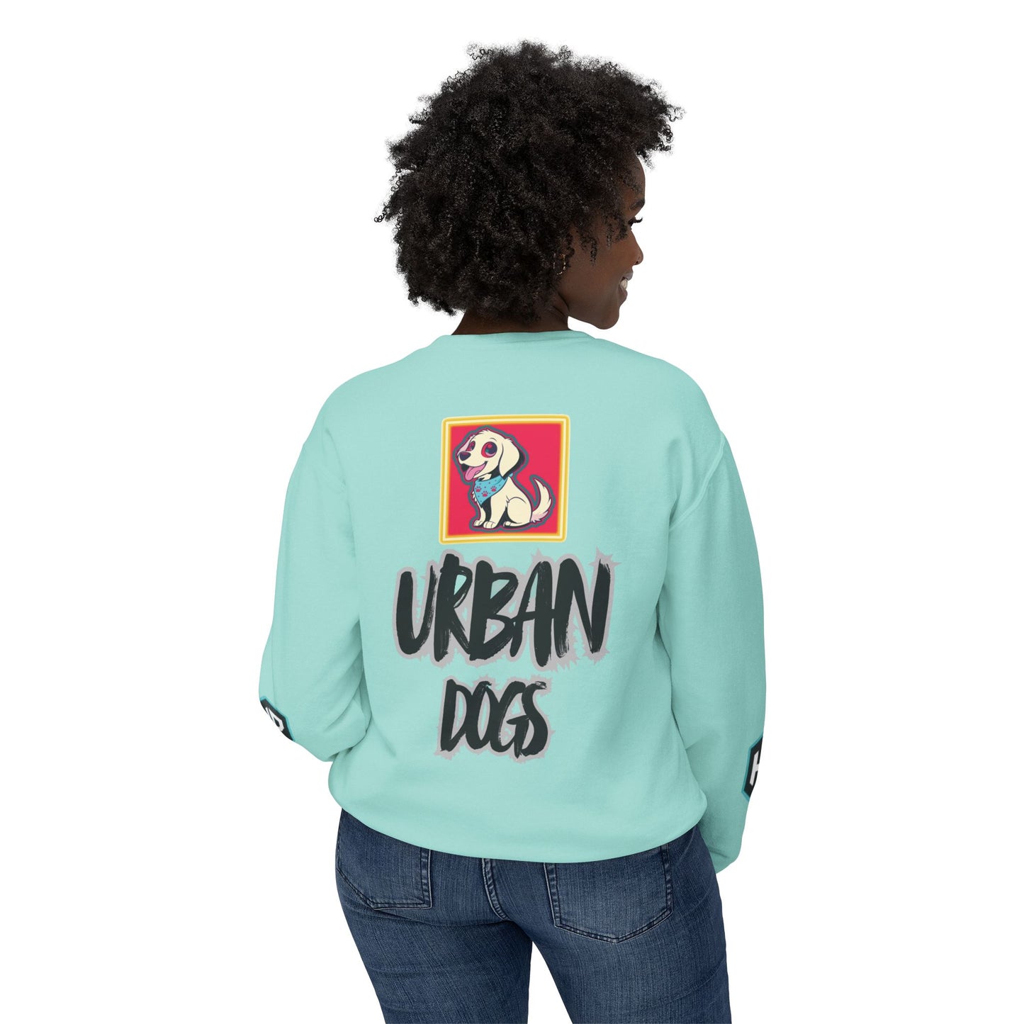 Crewneck Sweatshirt — “HYPUG: Born for the Streets / Designed for Urban Hushlers”