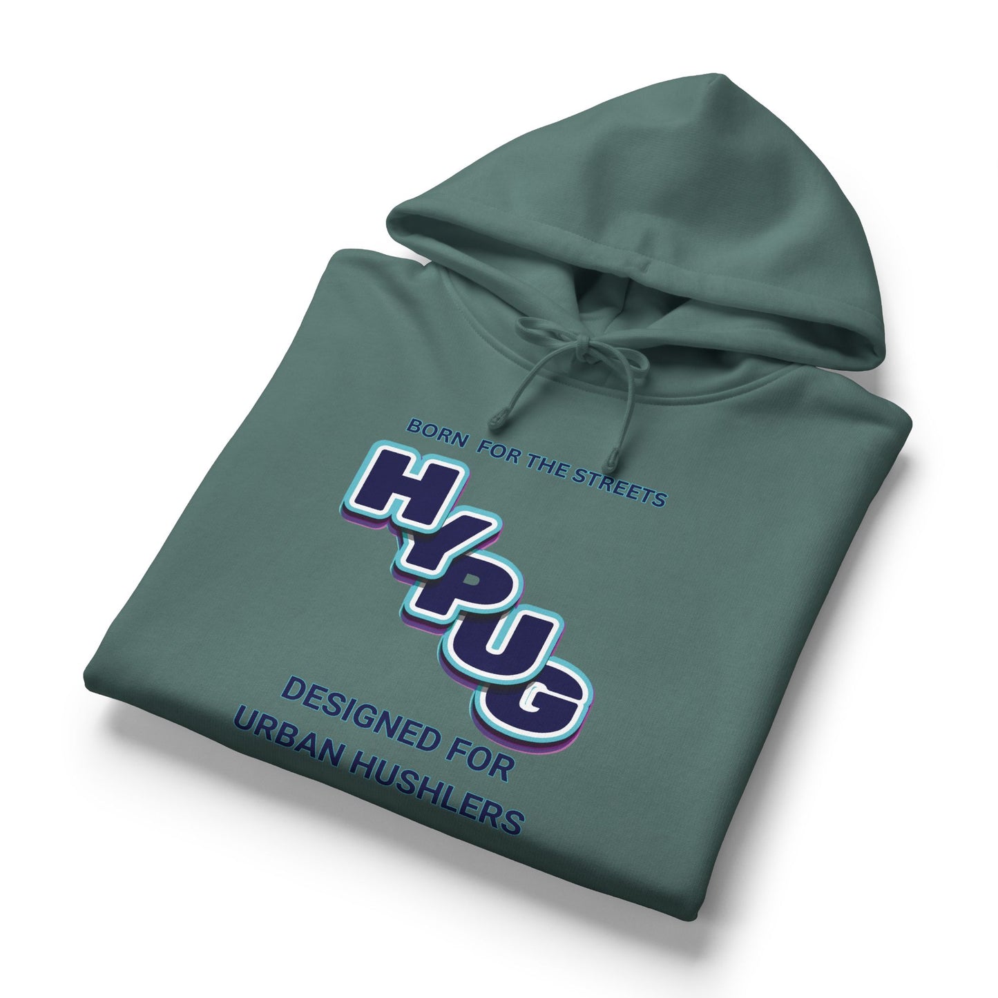 Urban Dogs Hoodie — 'HYPUG' Streetwear Graphic Hoodie for Dog Lovers