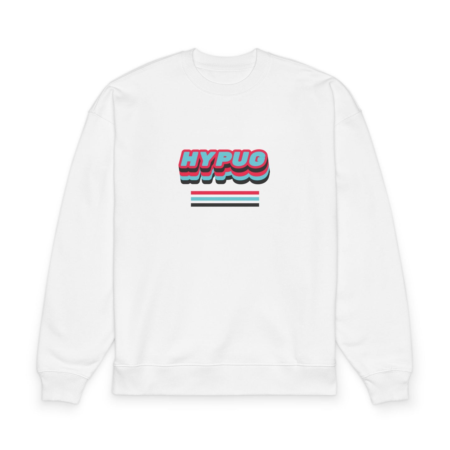 HYPUG Retro Paw-Print Sweatshirt
