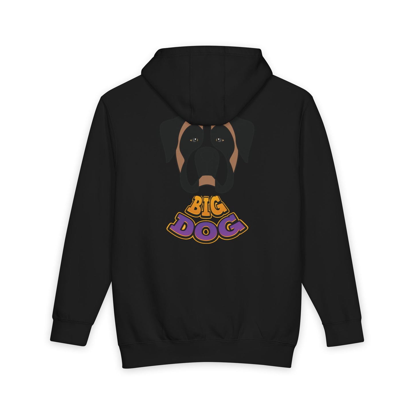 Hypug Big Dog Hoodie - Cute Boxer Illustration "Big Dog" Pullover