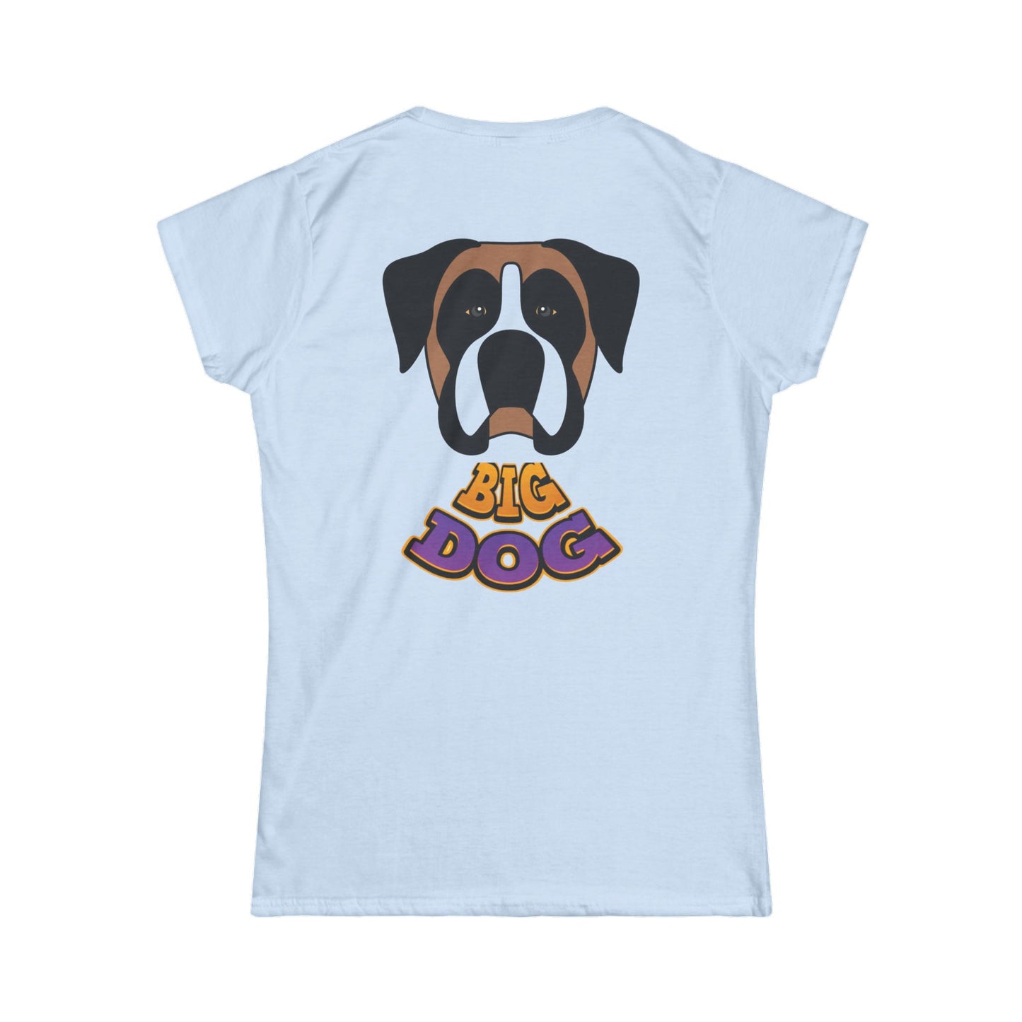 Hypug Big Dog Boxer T‑Shirt — Cute Pug/Boxer Dog Graphic Tee