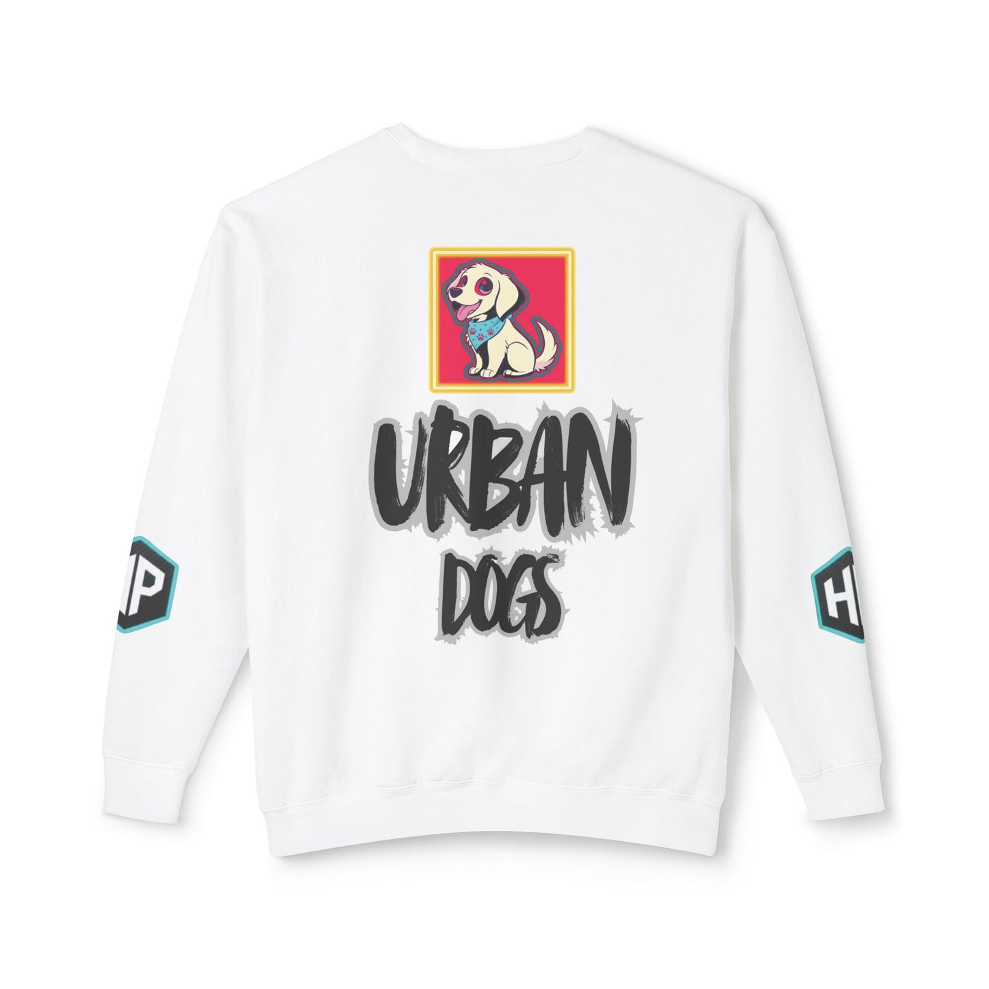 Crewneck Sweatshirt — “HYPUG: Born for the Streets / Designed for Urban Hushlers”