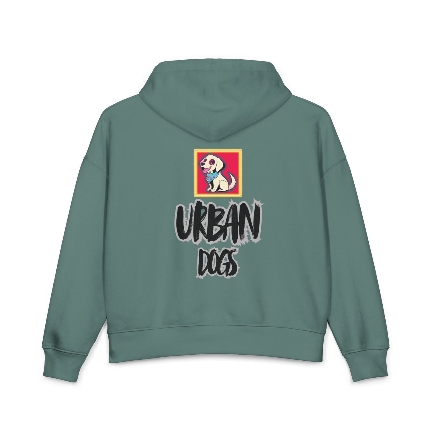 Urban Dogs Hoodie — 'HYPUG' Streetwear Graphic Hoodie for Dog Lovers
