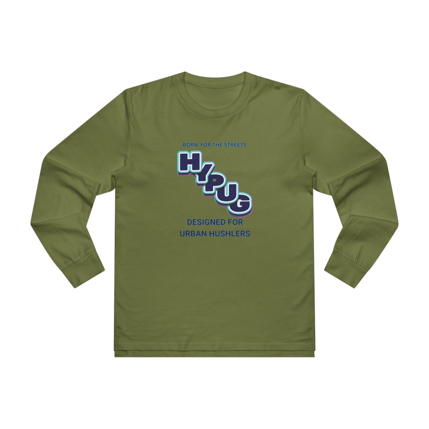 Urban Dogs Longsleeve Tee — "Hypug" Streetwear Graphic for Urban Hustlers