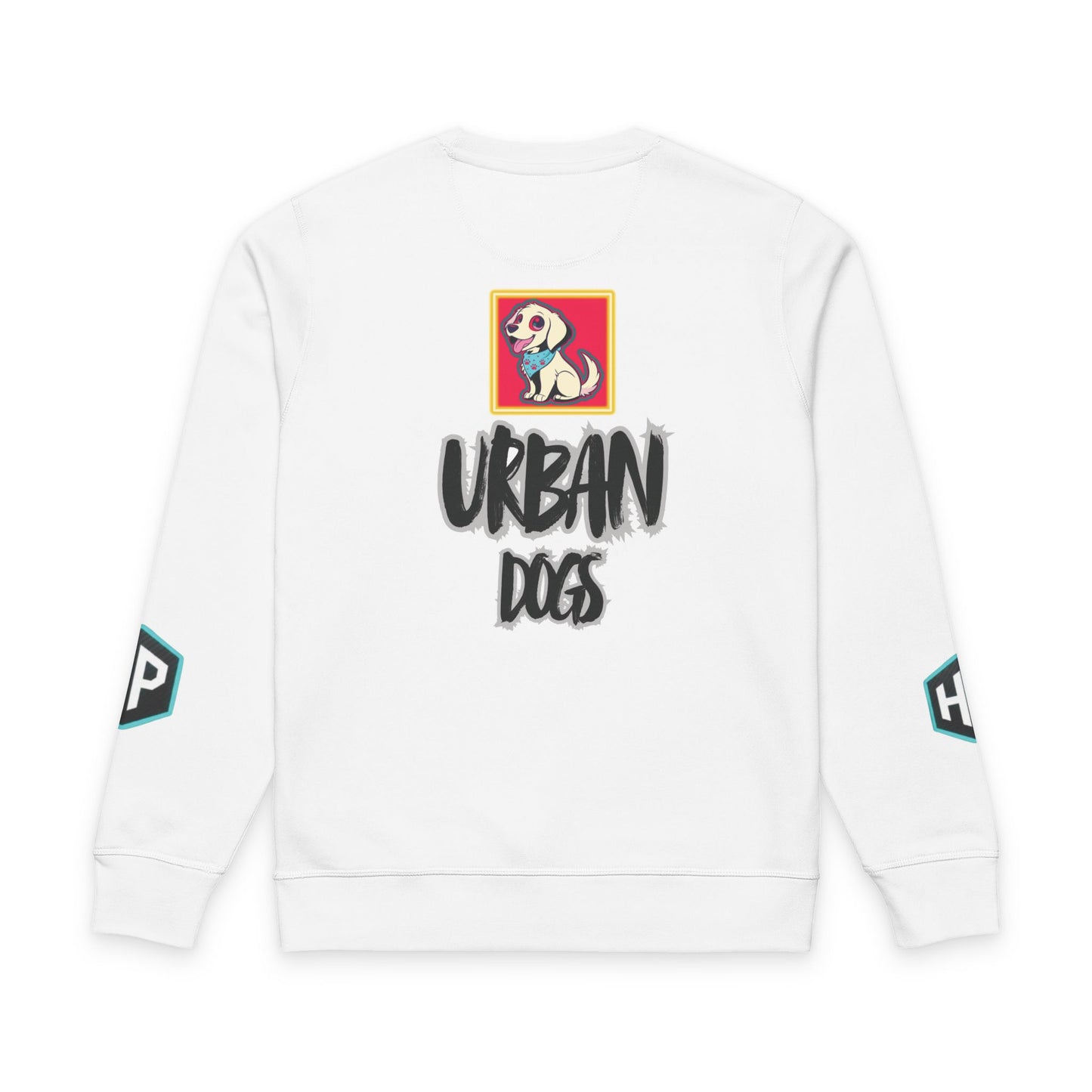 Hypug Urban Dogs Sweatshirt — "Born for the Streets" Graphic Crewneck