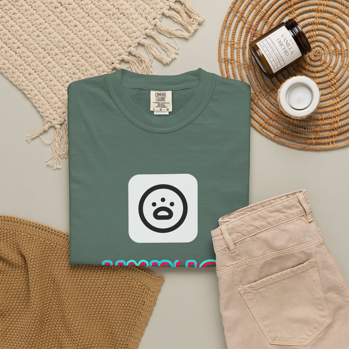 Big Dog Graphic T-Shirt — 'HYPUG' Retro Logo with Illustrated Boxer Dog