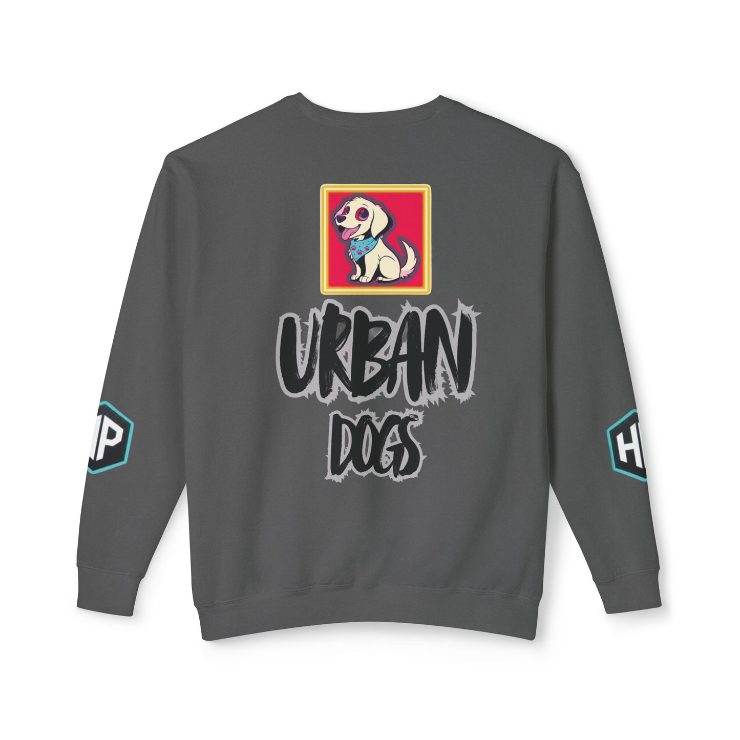 Crewneck Sweatshirt — “HYPUG: Born for the Streets / Designed for Urban Hushlers”