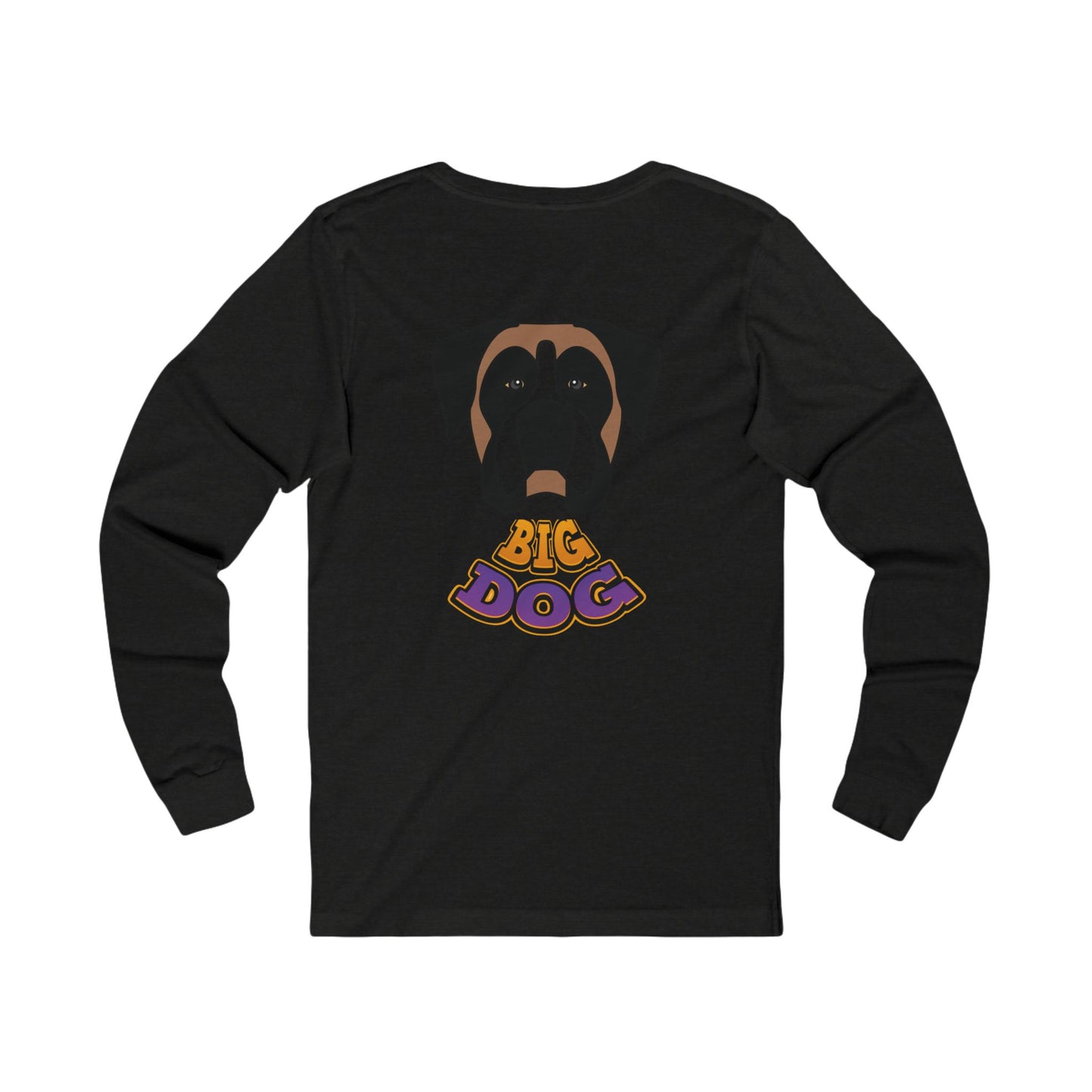 Big Dog Graphic Long Sleeve Tee — St. Bernard Illustration
