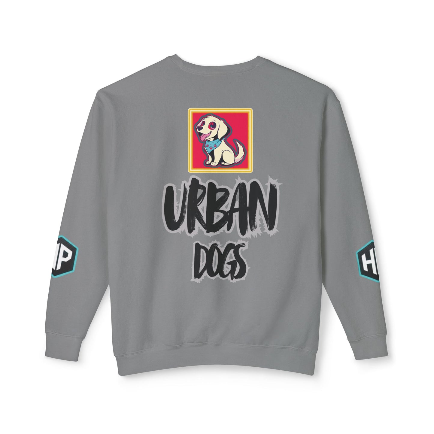 Crewneck Sweatshirt — “HYPUG: Born for the Streets / Designed for Urban Hushlers”