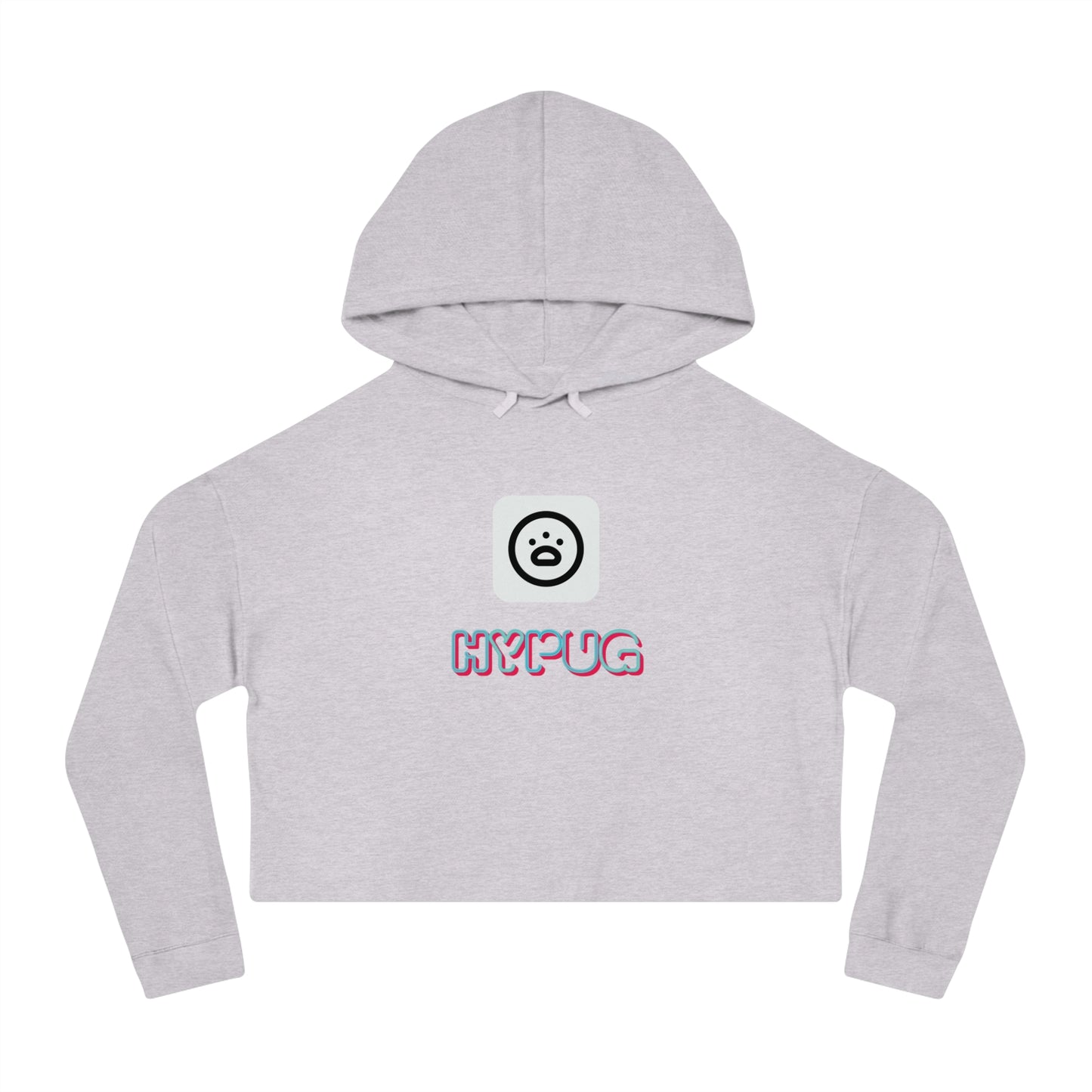 Cropped Hoodie — Cute Boxer Hypug “Big Dog” Graphic