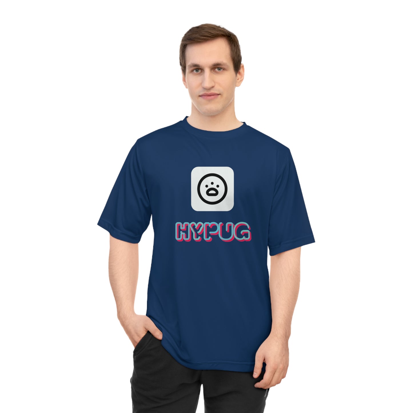 Big Dog Graphic T‑Shirt — Cute Boxer Illustration with "HKPUG" Text