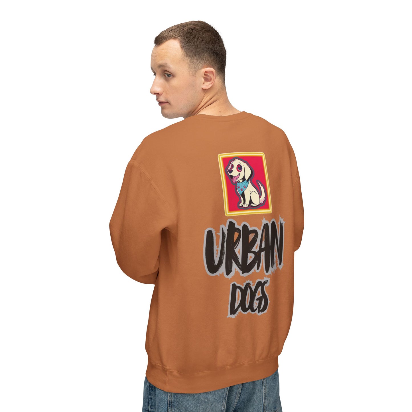Crewneck Sweatshirt — “HYPUG: Born for the Streets / Designed for Urban Hushlers”