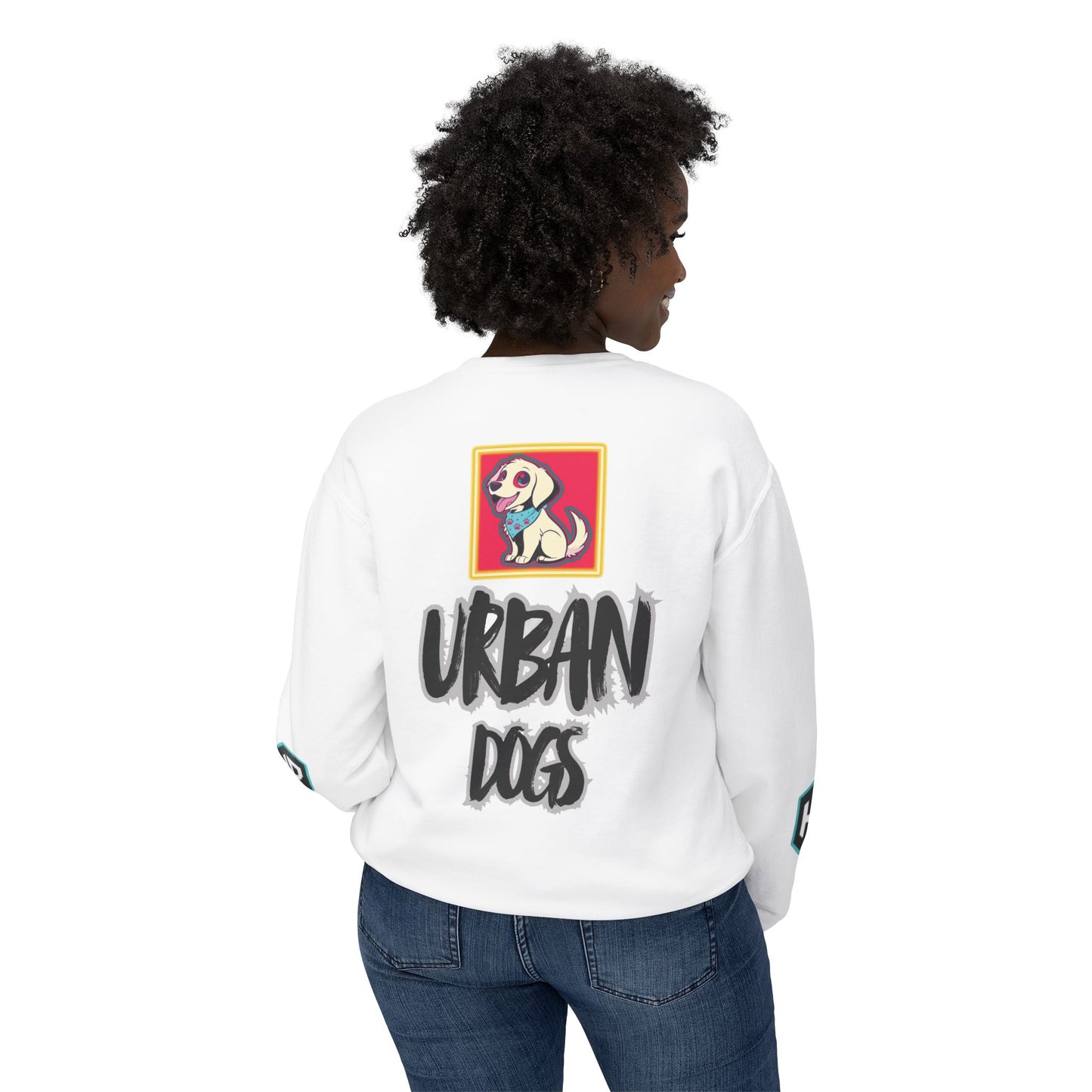 Crewneck Sweatshirt — “HYPUG: Born for the Streets / Designed for Urban Hushlers”