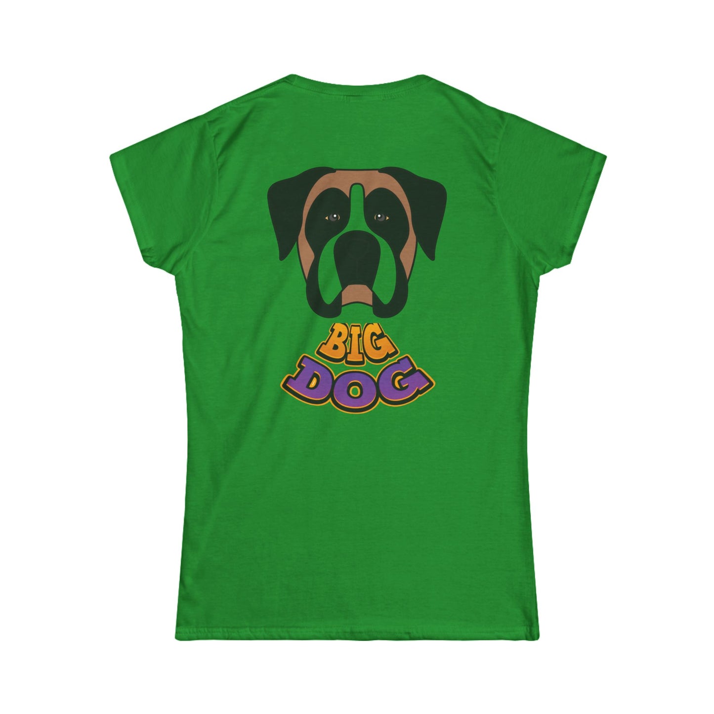 Hypug Big Dog Boxer T‑Shirt — Cute Pug/Boxer Dog Graphic Tee