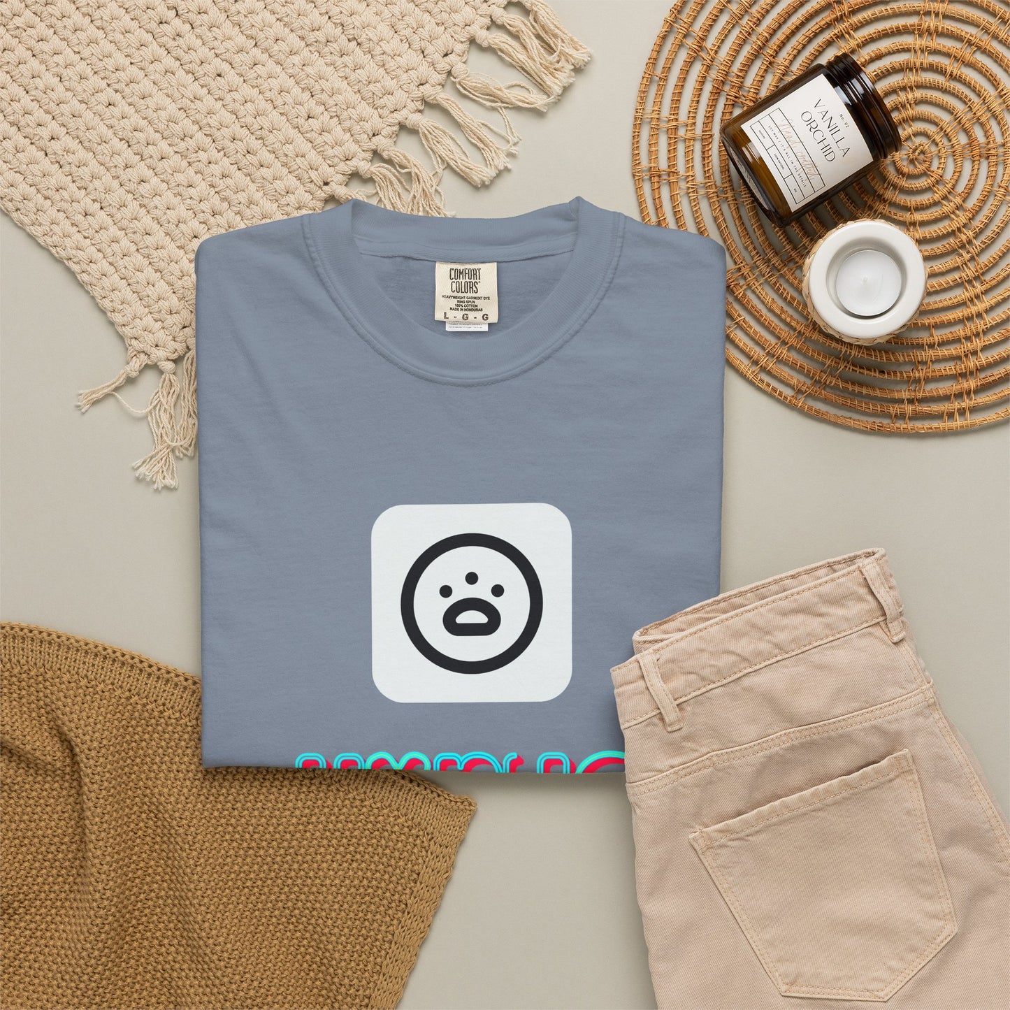 Big Dog Graphic T-Shirt — 'HYPUG' Retro Logo with Illustrated Boxer Dog