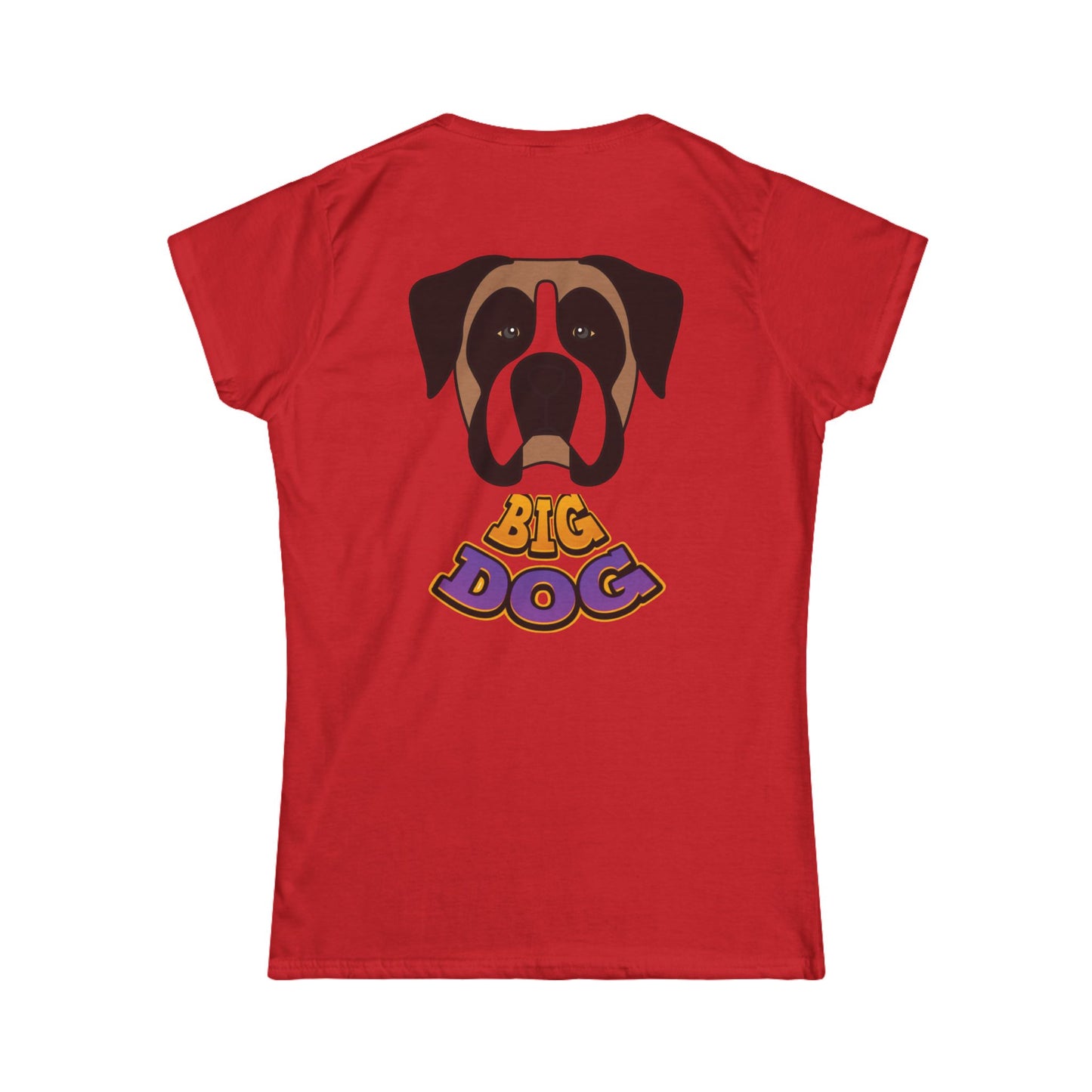 Hypug Big Dog Boxer T‑Shirt — Cute Pug/Boxer Dog Graphic Tee