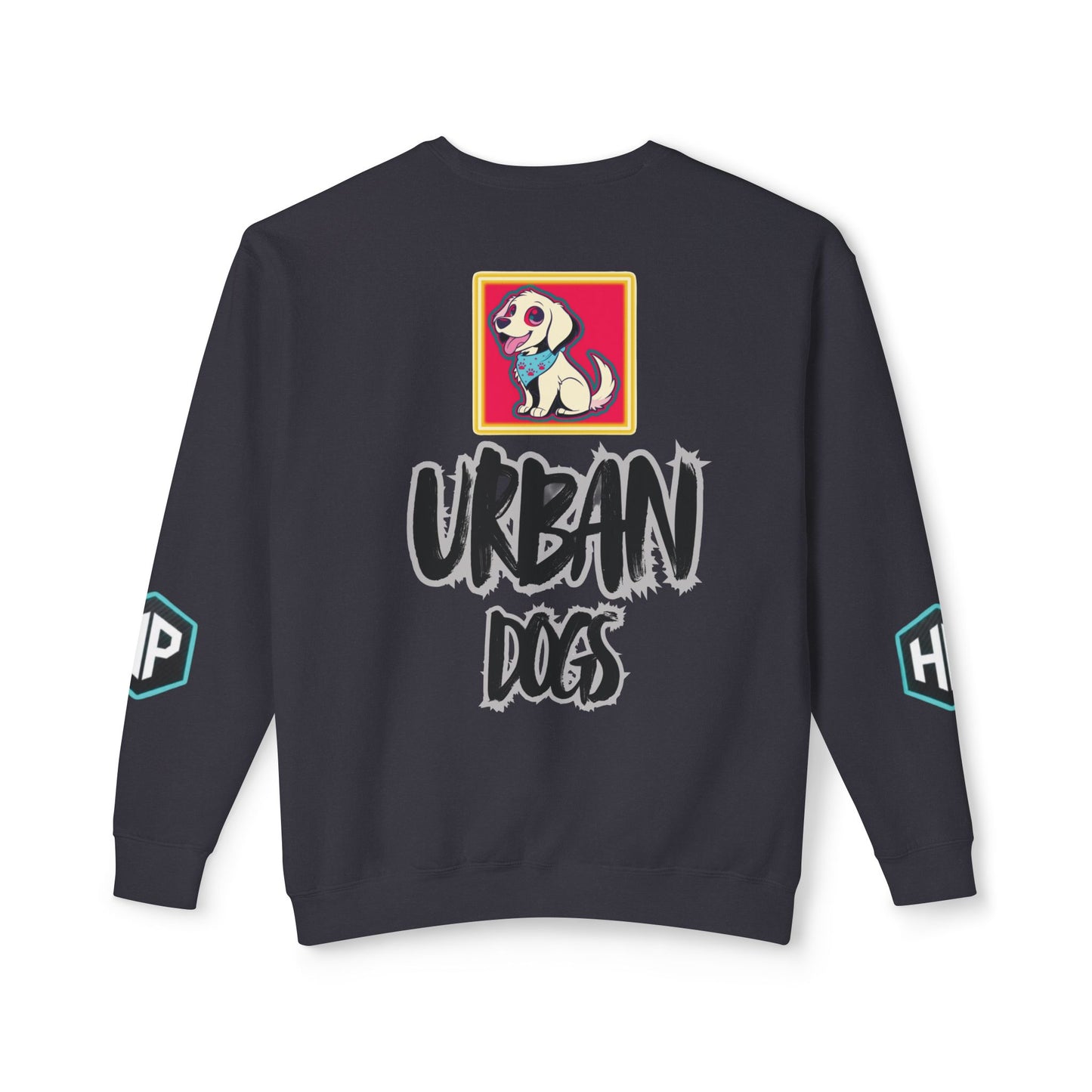 Crewneck Sweatshirt — “HYPUG: Born for the Streets / Designed for Urban Hushlers”