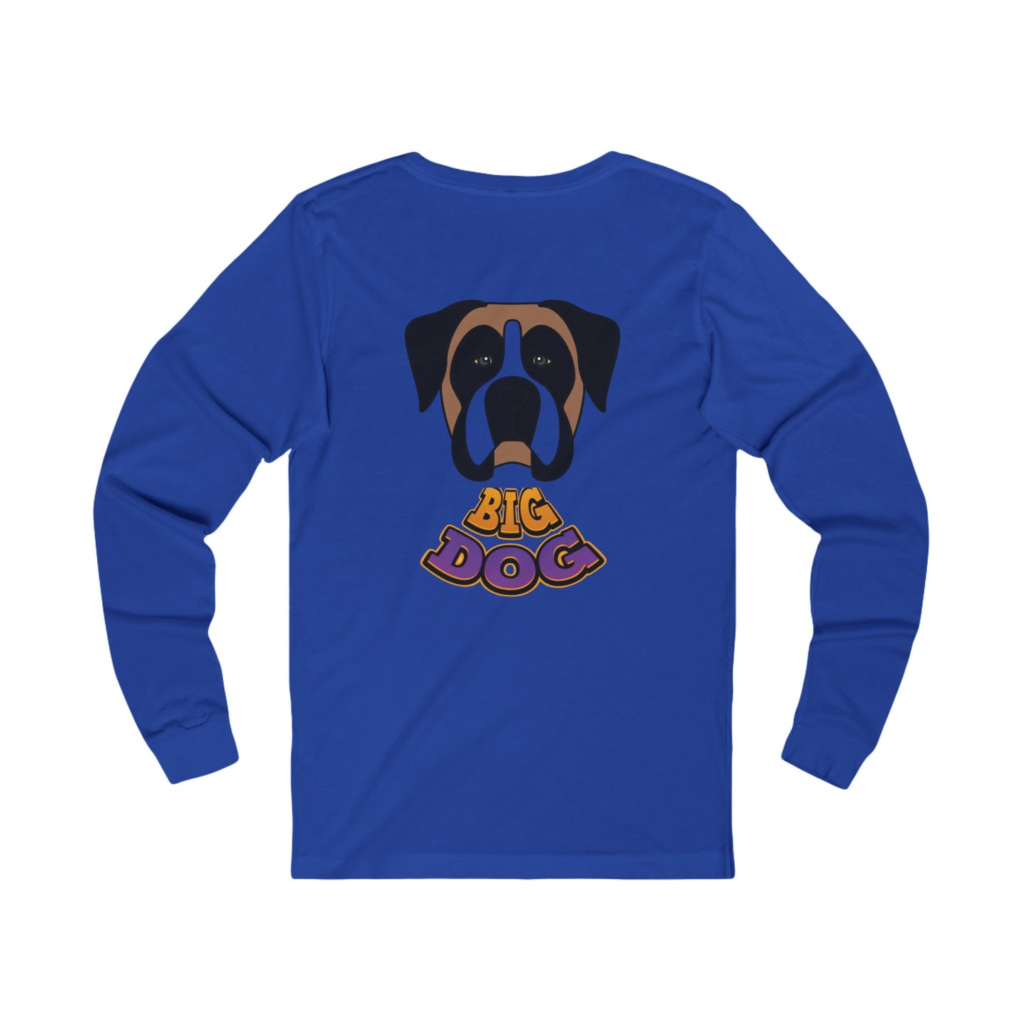Big Dog Graphic Long Sleeve Tee — St. Bernard Illustration
