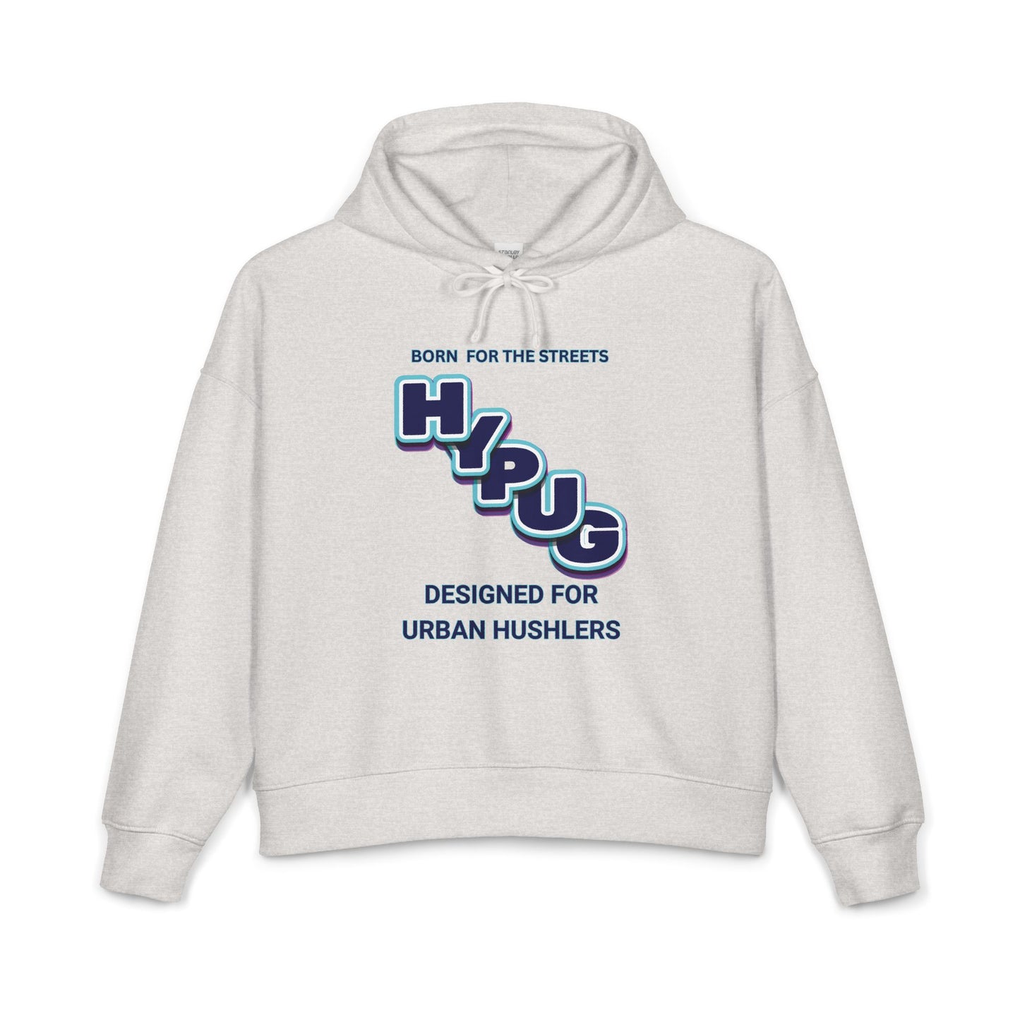 Urban Dogs Hoodie — 'HYPUG' Streetwear Graphic Hoodie for Dog Lovers